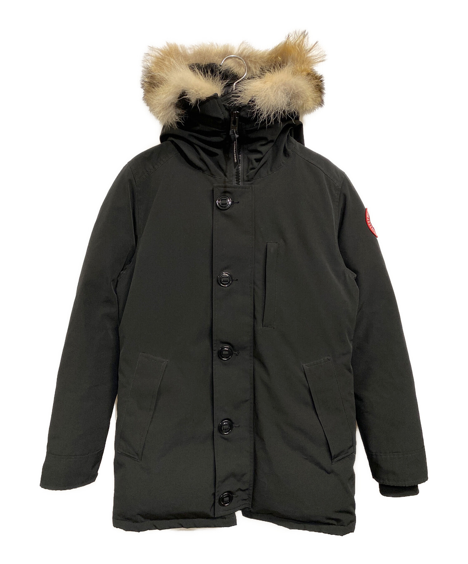 中古・古着通販】CANADA GOOSE (カナダグース) JASPER PARKA ブラック サイズ:SIZE M (CA S)｜ブランド・古着通販  トレファク公式【TREFAC FASHION】スマホサイト