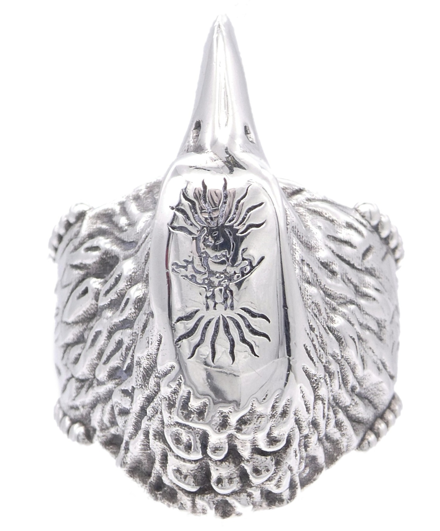 中古・古着通販】GUCCI (グッチ) ANGER FOREST EAGLE HEAD RING サイズ