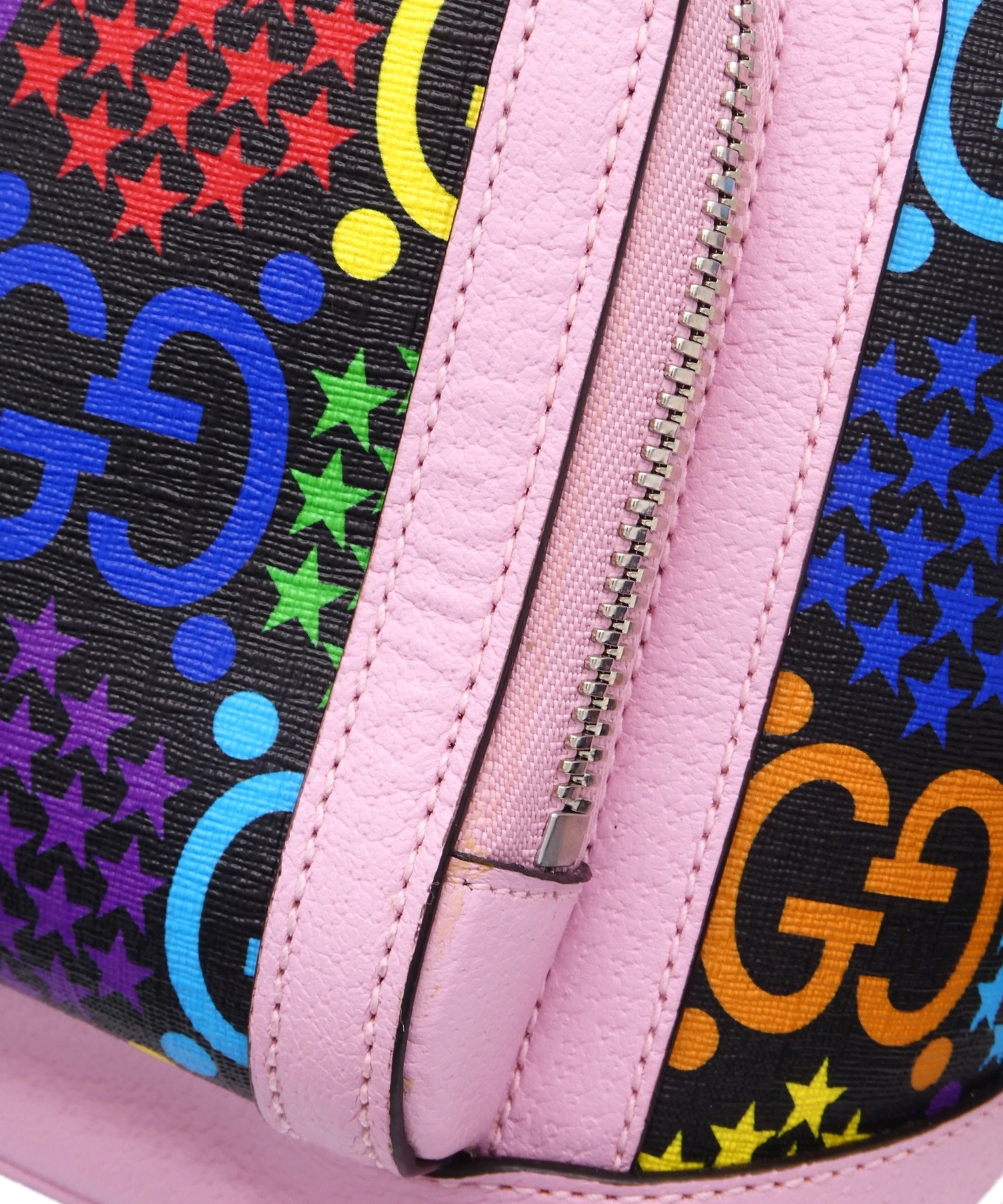 GUCCI (グッチ) GGサイケデリック バックパック ピンク