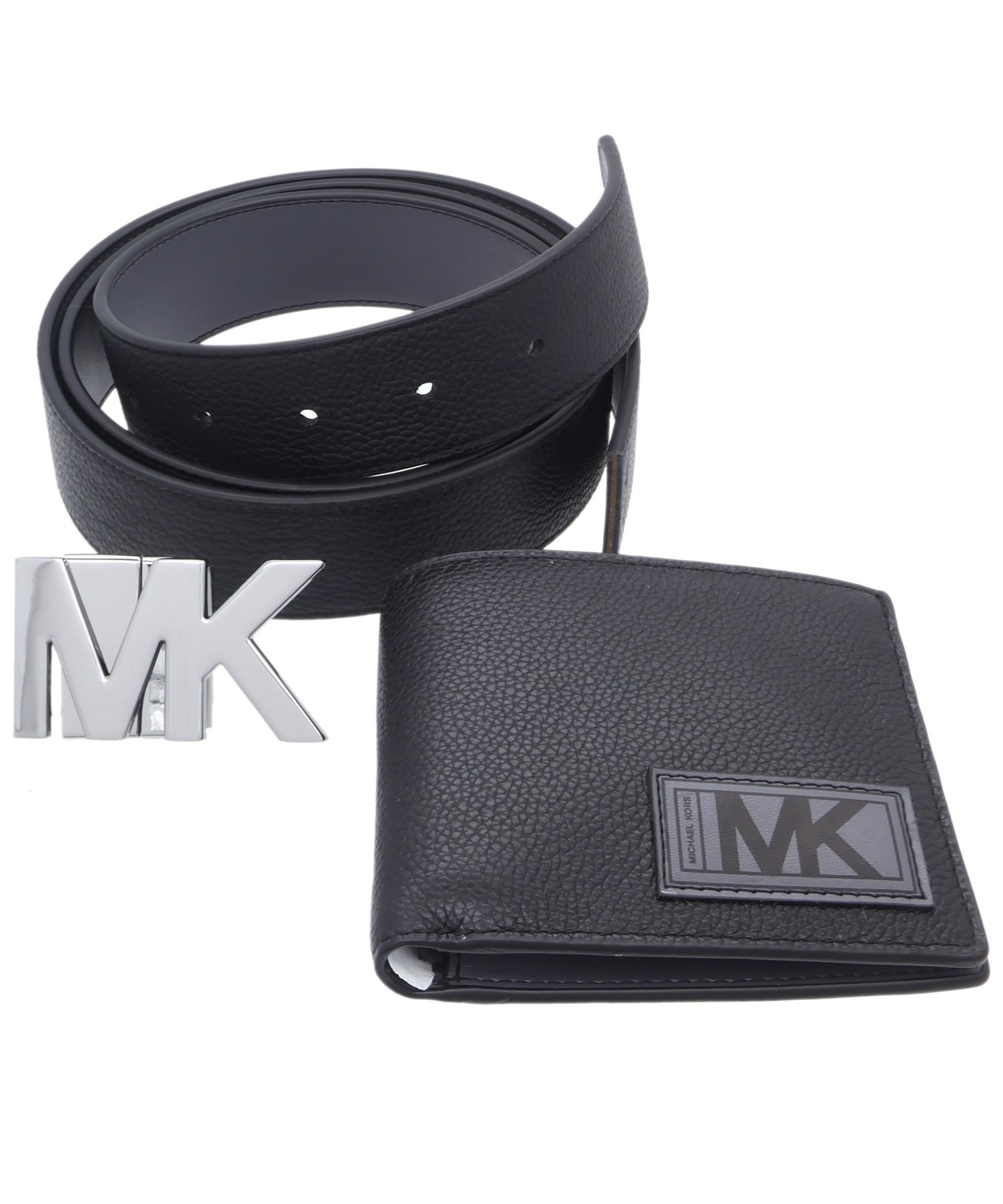 MICHAEL KORS (マイケルコース) BILLFOLD W BELT BOX SET ブラック