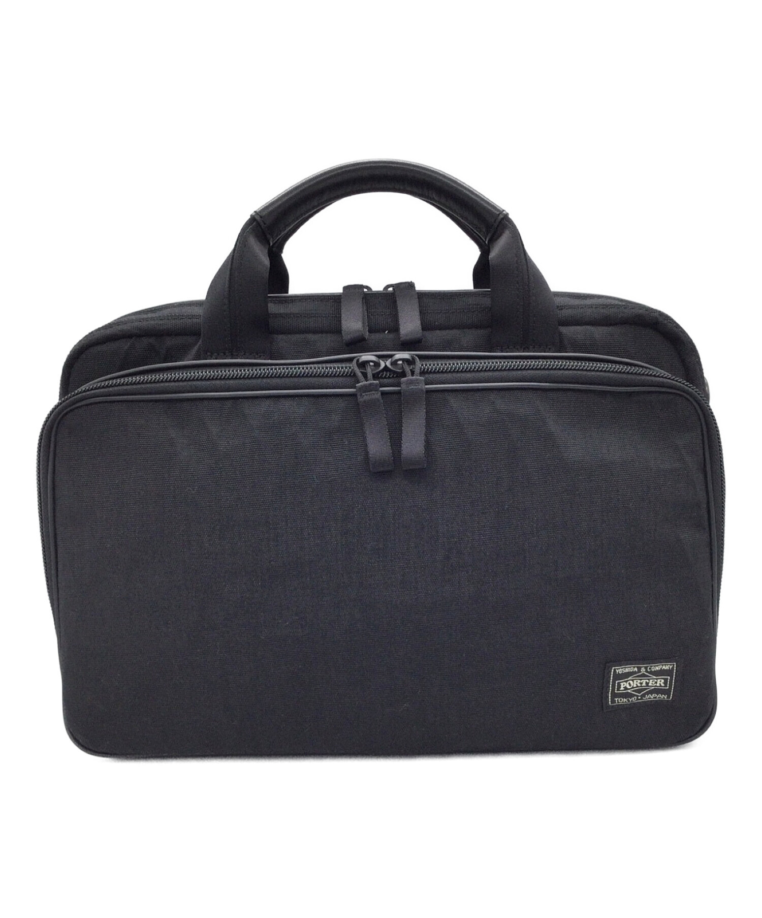 PORTER (ポーター) HYBRID 2WAY BRIEFCASE(S) ブラック サイズ:S