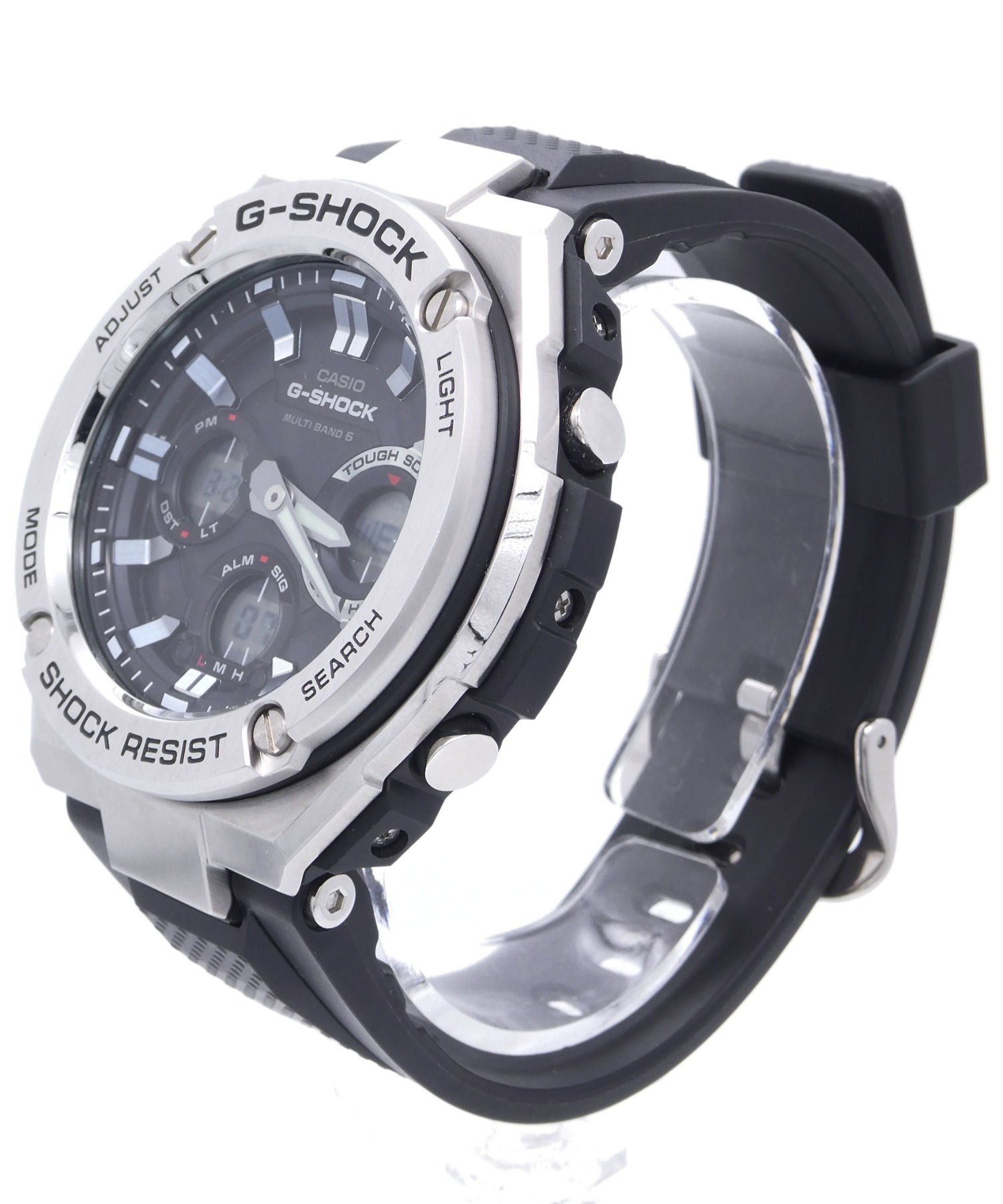 中古・古着通販】CASIO (カシオ) G-STEEL GST-W110-1AJF ブラック