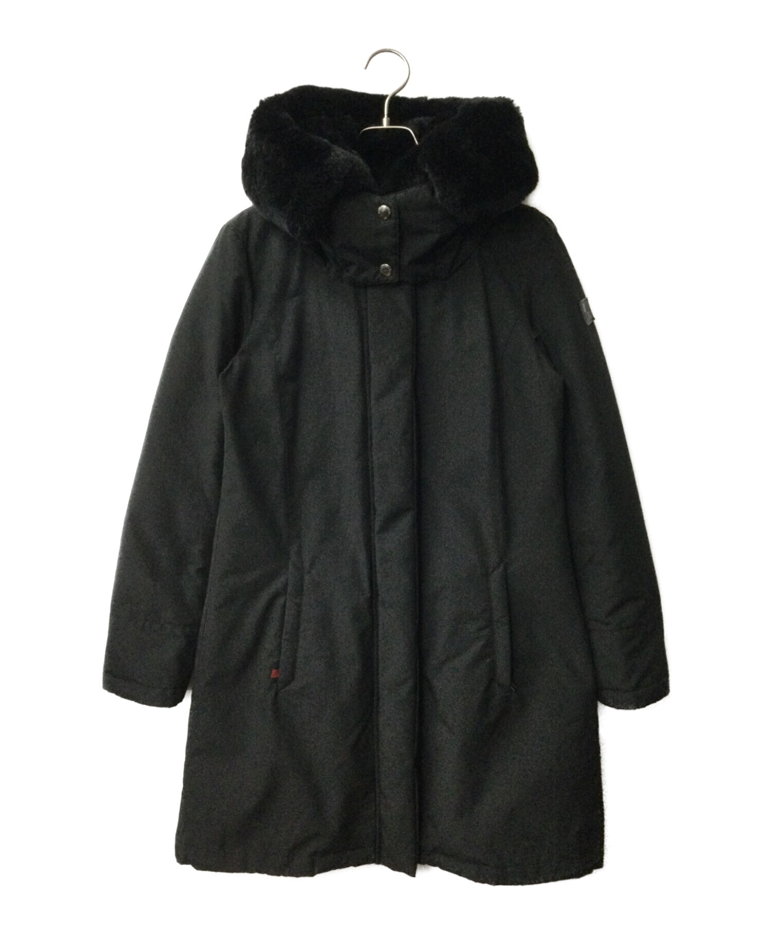 中古・古着通販】WOOLRICH (ウールリッチ) BOW BRIDGE COAT ブラック