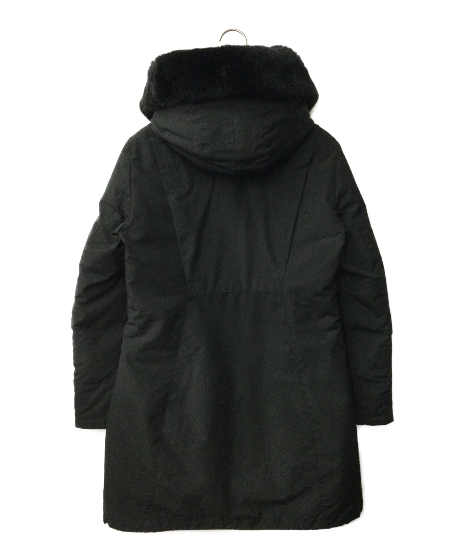 中古・古着通販】WOOLRICH (ウールリッチ) BOW BRIDGE COAT ブラック