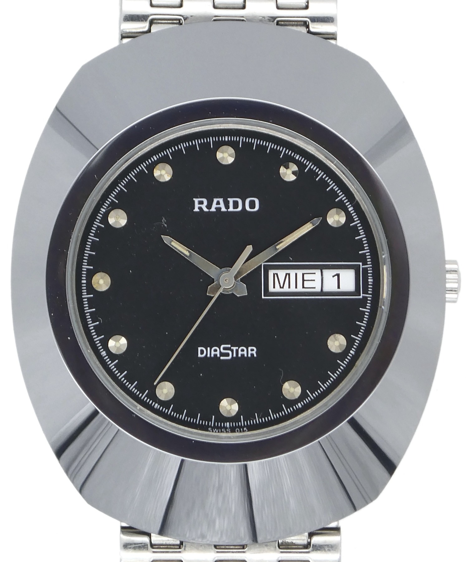 ラドー ブランド ブラック 腕時計 クォーツ DIASTAR メンズ レディース