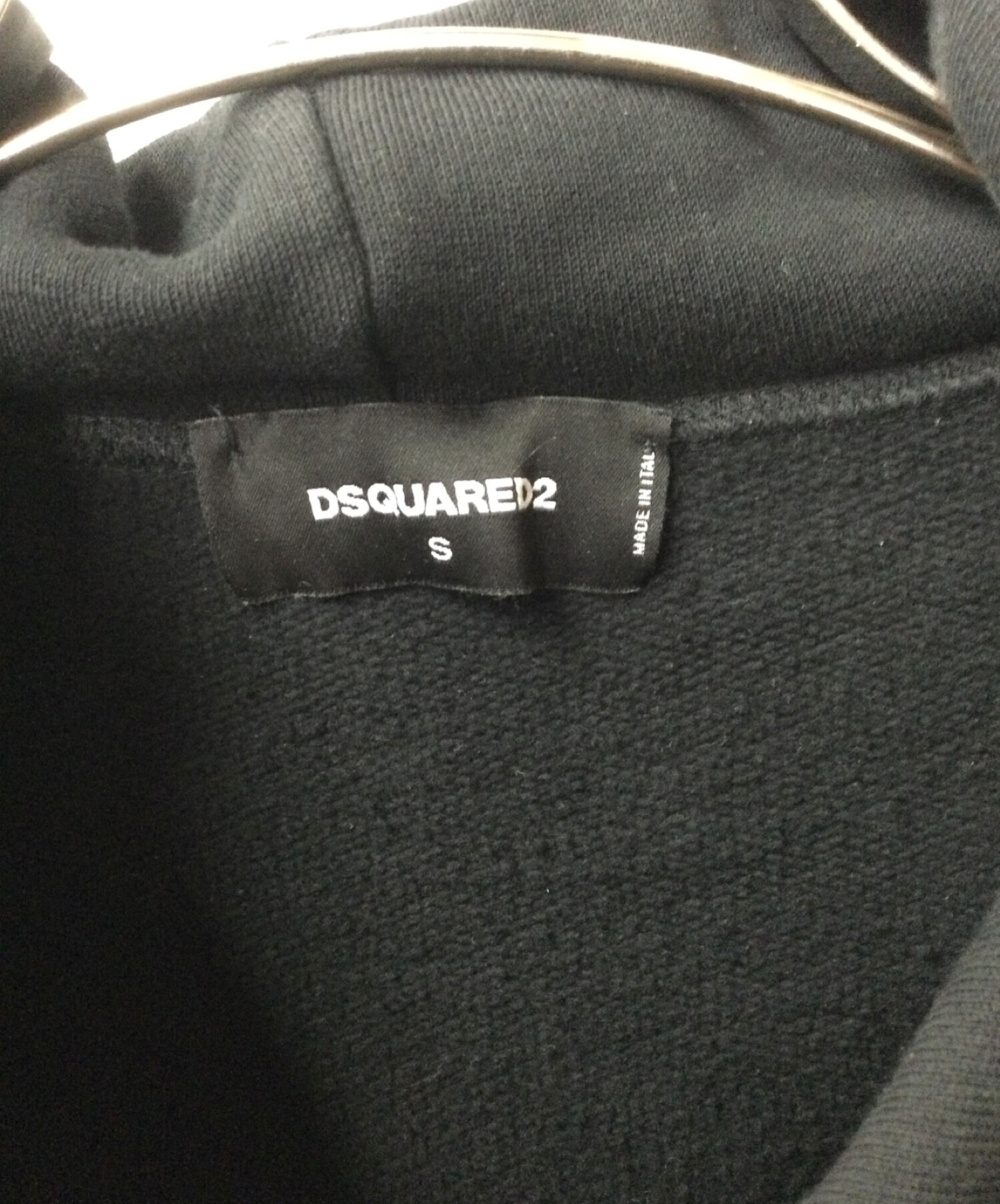 中古・古着通販】DSQUARED2 (ディースクエアード) パーカー ブラック