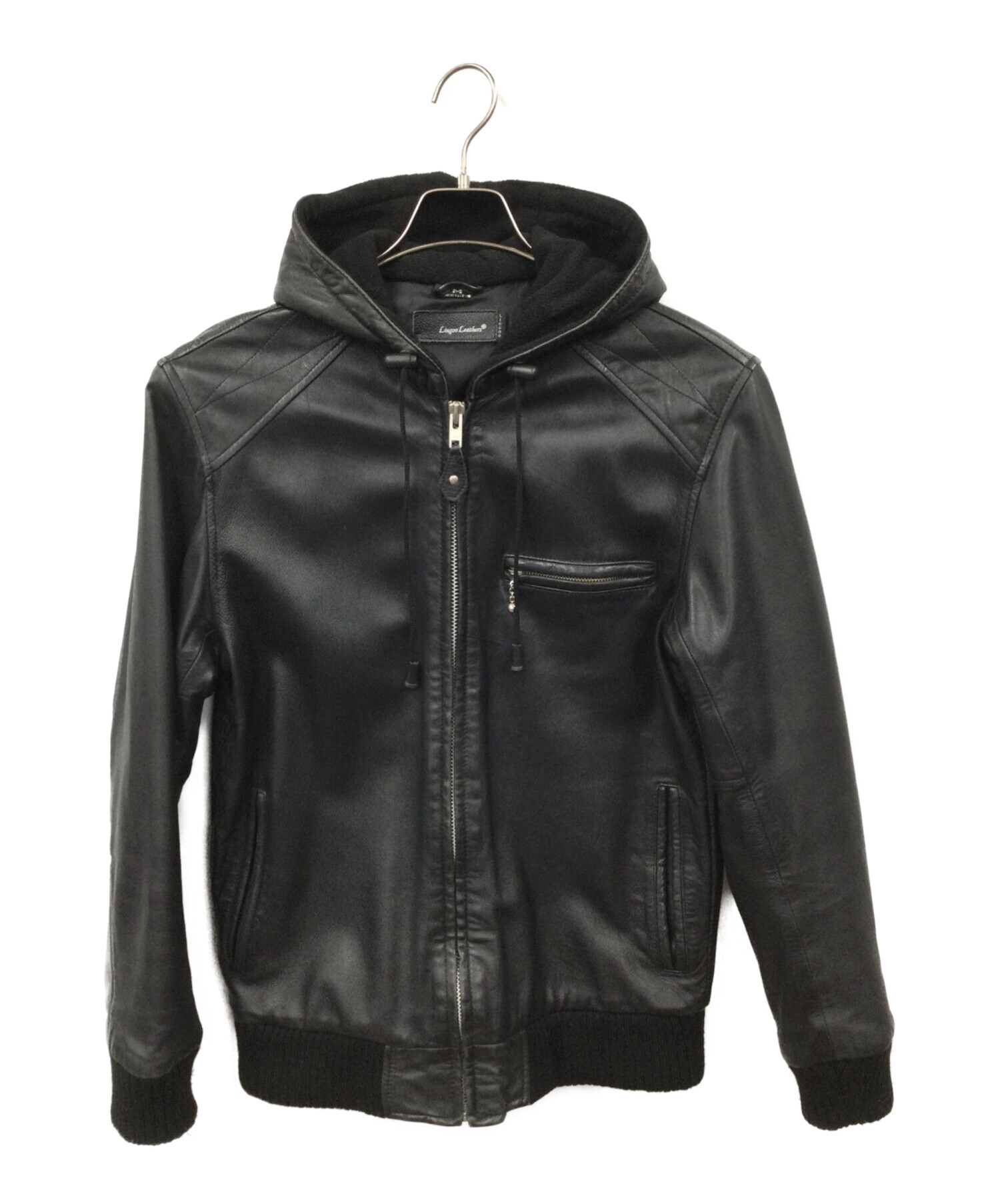Liugoo Leathers real leather hoodie jkt購入希望の方はコメント下さい
