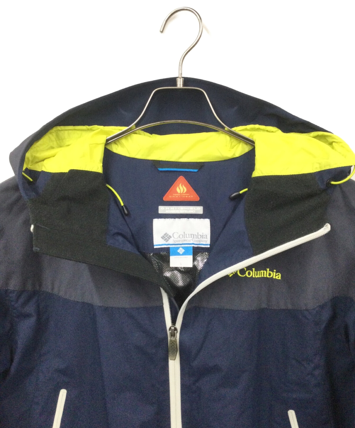 Columbia (コロンビア) Decruz Summit Jacket ネイビー×グレー サイズ:L