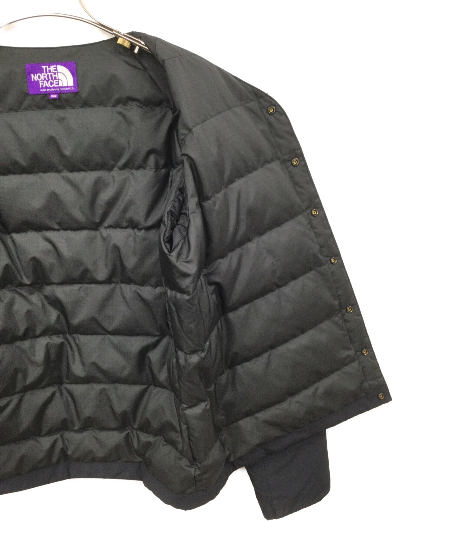 THE NORTH FACE PURPLE LABEL (ノースフェイスパープルレーベル) DOWN CARDIGAN ネイビー サイズ:WS