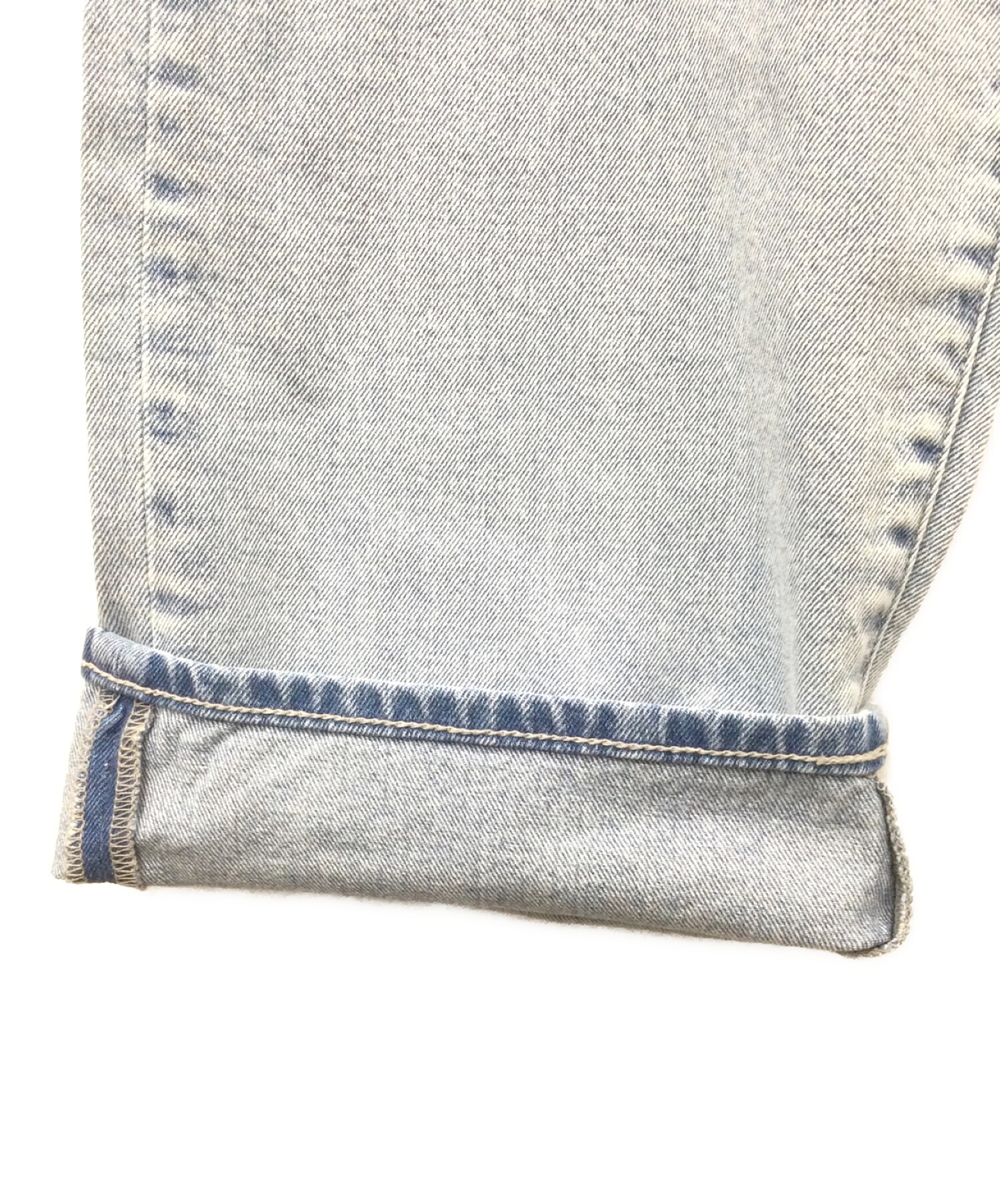 中古・古着通販】WYM LIDNM (ウィム バイ リドム) LOOSE FIT DENIM ブルー サイズ:L 未使用品｜ブランド・古着通販  トレファク公式【TREFAC FASHION】スマホサイト