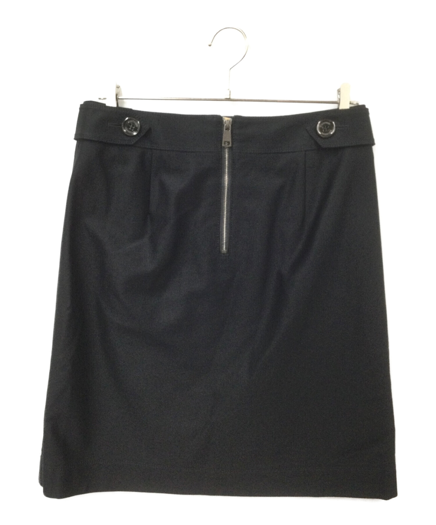 12368】 BURBERRYS バーバリー スカート 15 ブラック - ひざ丈スカート