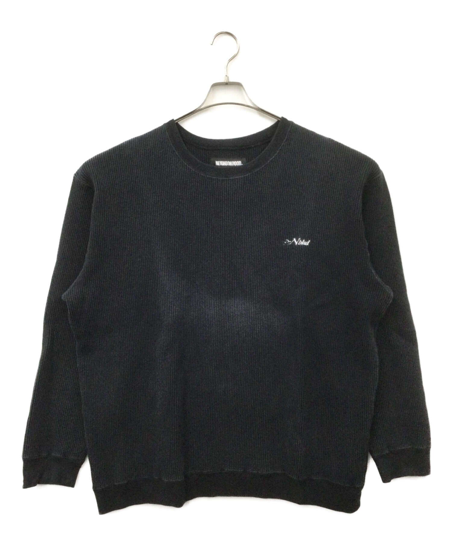 中古・古着通販】NEIGHBORHOOD (ネイバーフッド) WAFFLE C-CREW.LS ブラック サイズ:XL｜ブランド・古着通販  トレファク公式【TREFAC FASHION】スマホサイト