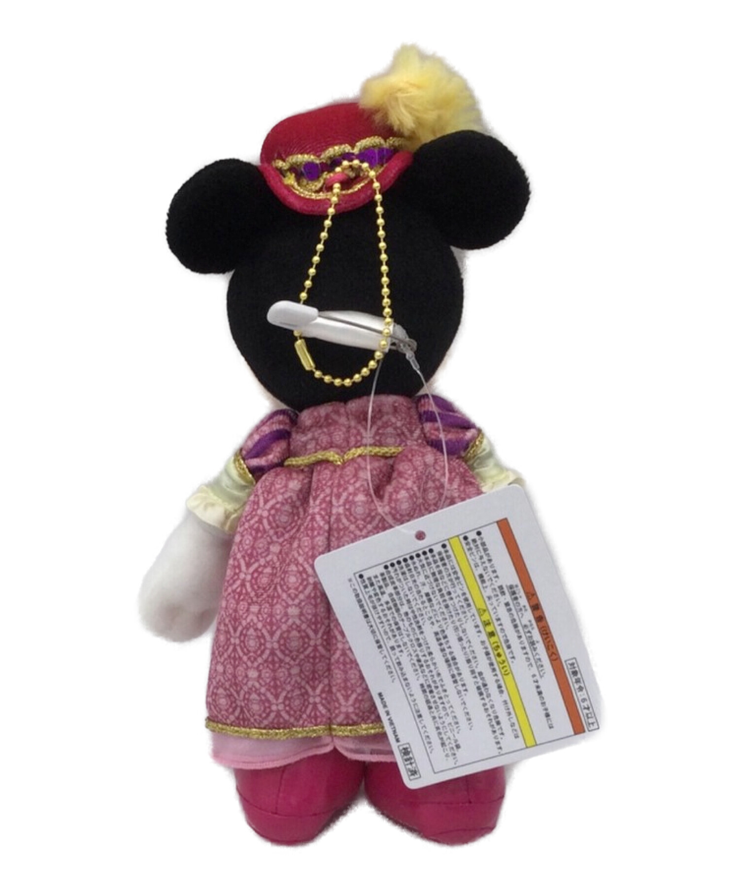 中古・古着通販】Disney (ディズニー) ぬいぐるみバッジ付きトート