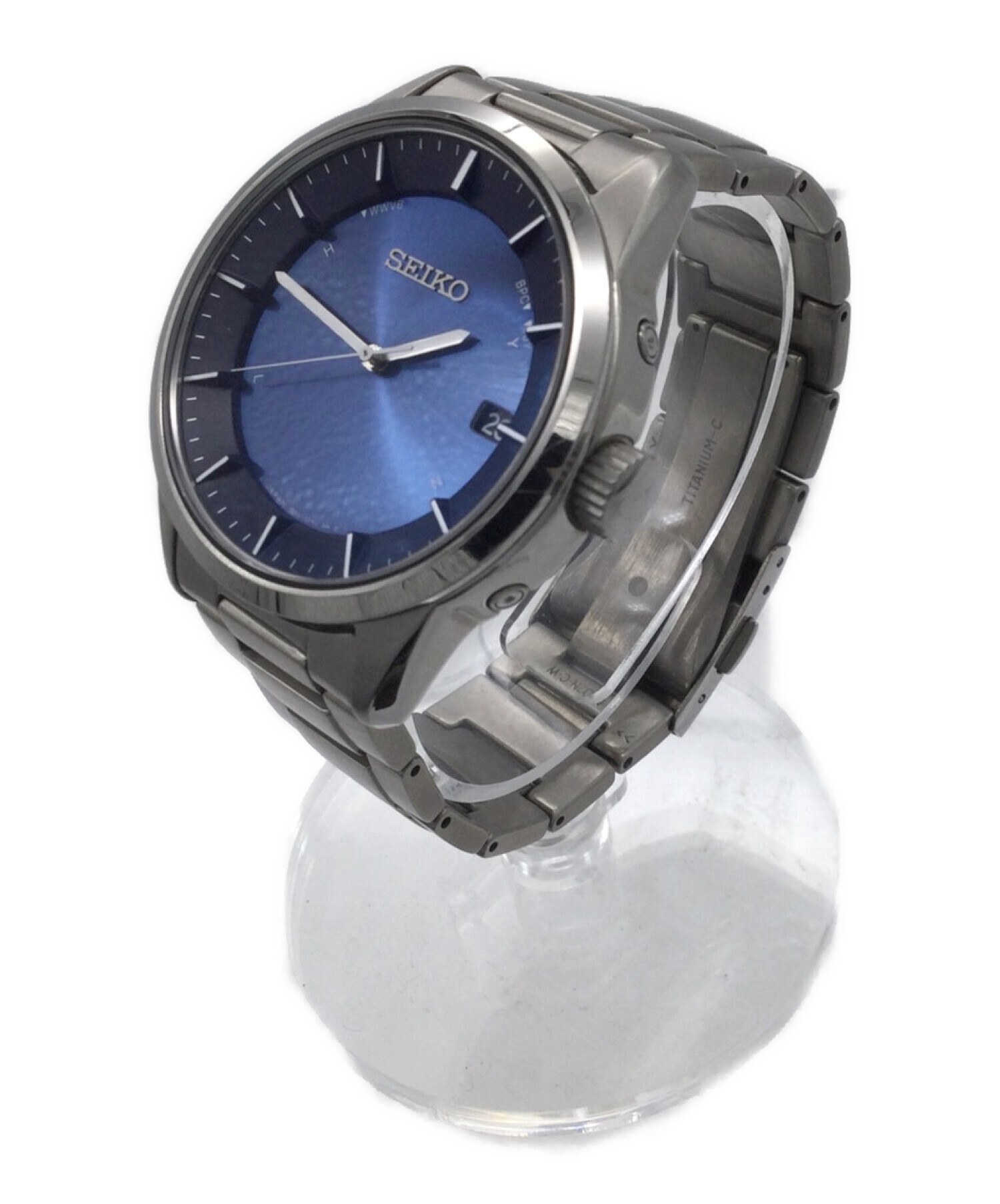 SEIKO (セイコー) ソーラー充電腕時計 スピリットスマートデイト 7B24-0BP0