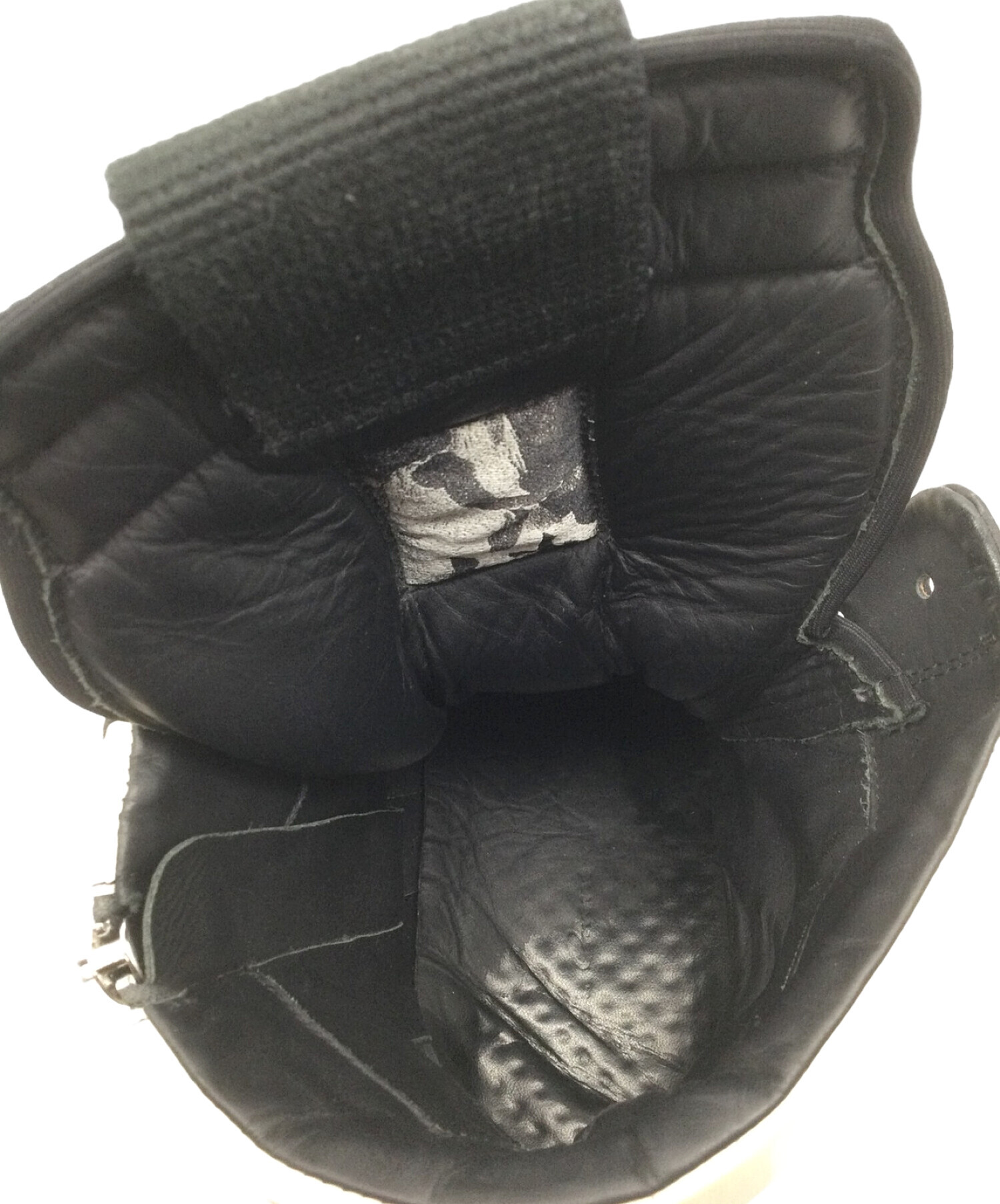 中古・古着通販】RICK OWENS (リックオウエンス) Mega Bumper Geobasket Black Milk ブラック×ホワイト  サイズ:43｜ブランド・古着通販 トレファク公式【TREFAC FASHION】スマホサイト