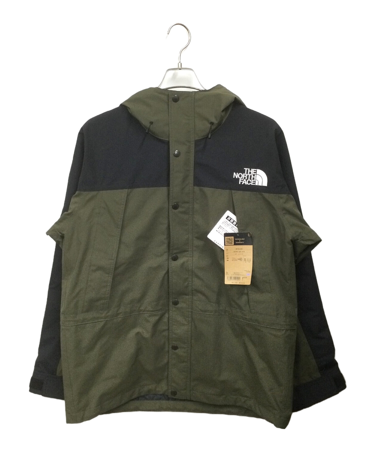 中古・古着通販】THE NORTH FACE (ザ ノース フェイス) マウンテンライトジャケット オリーブ×ブラック サイズ:L 未使用品｜ブランド・古着通販  トレファク公式【TREFAC FASHION】スマホサイト