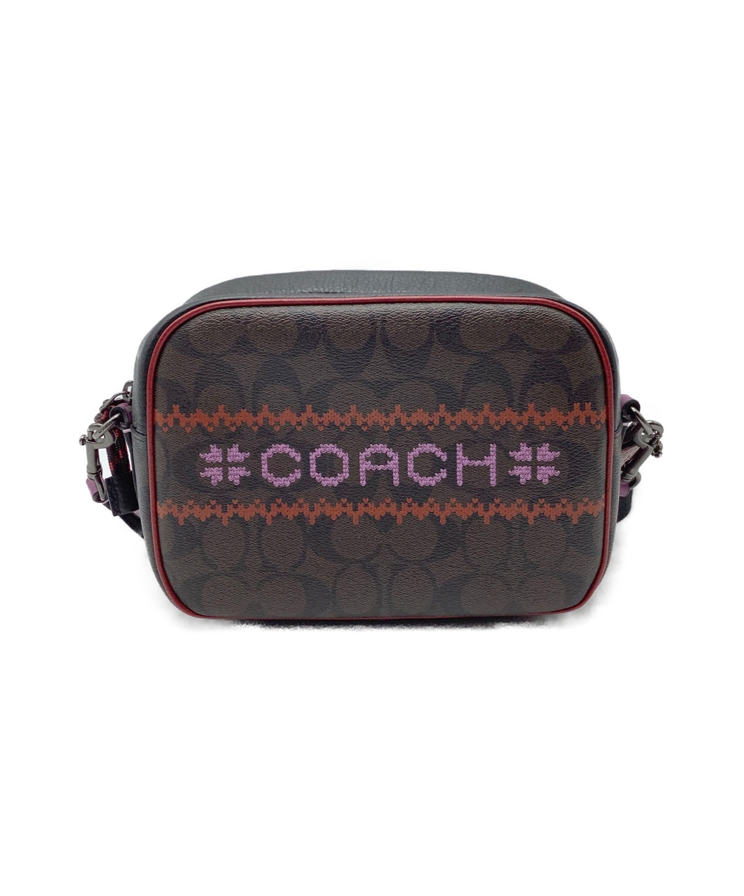 中古・古着通販】COACH (コーチ) ショルダーバッグ ブラウン