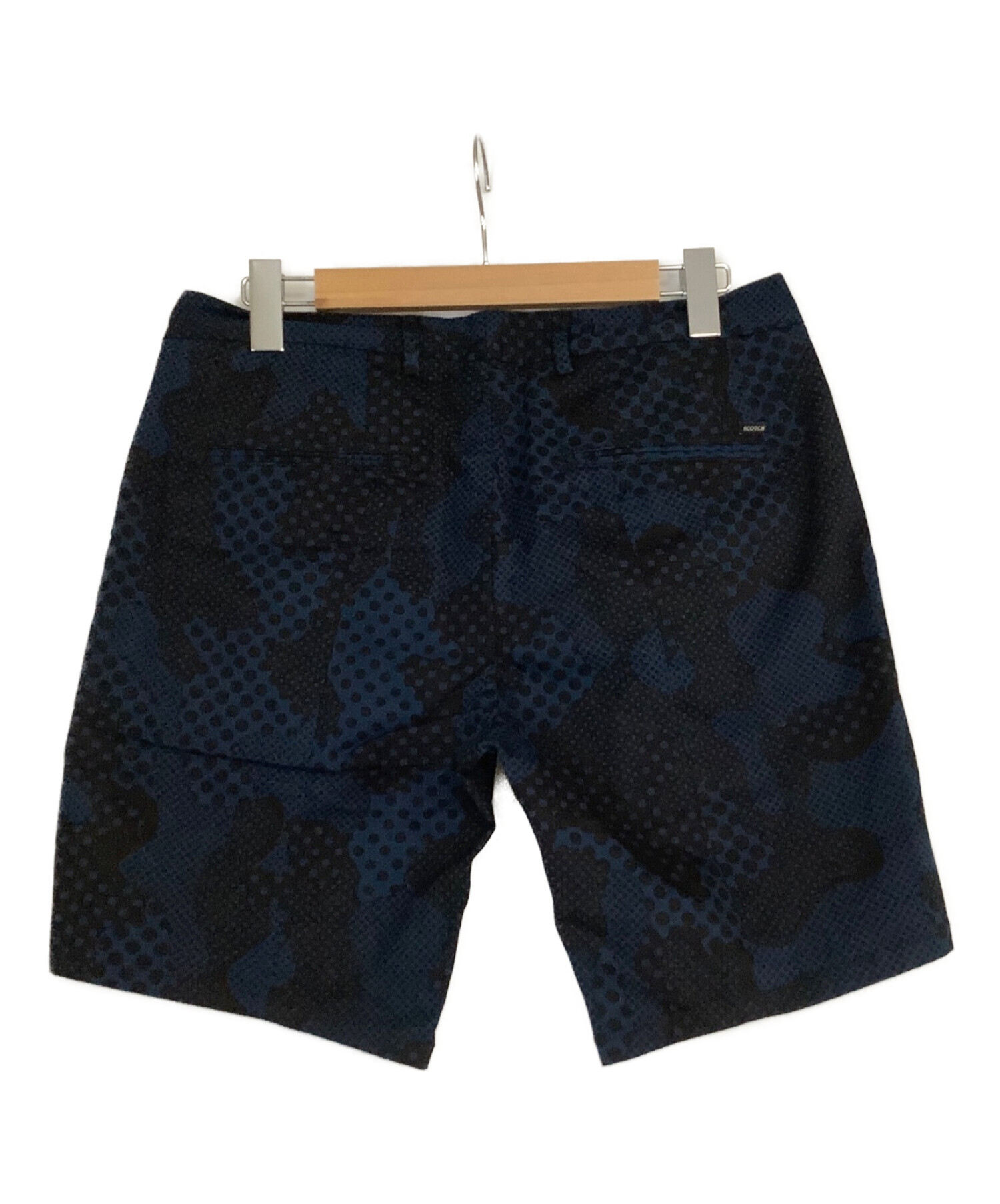 SCOTCH & SODA (スコッチアンドソーダ) ハーフパンツ ネイビー サイズ:SIZE；31 未使用品