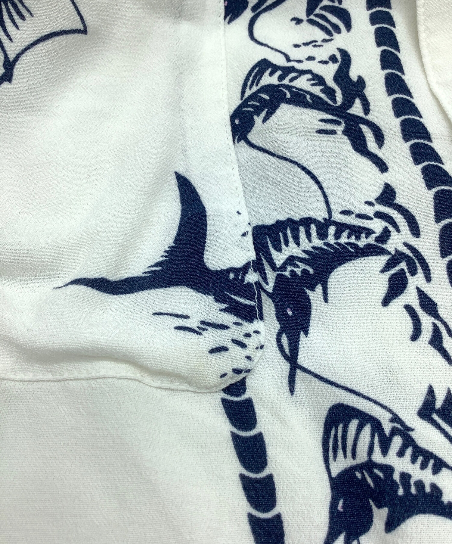 NEIGHBORHOOD (ネイバーフッド) ALOHA.SWORDFISH/LY-SHIRT ホワイト サイズ:Ｌ