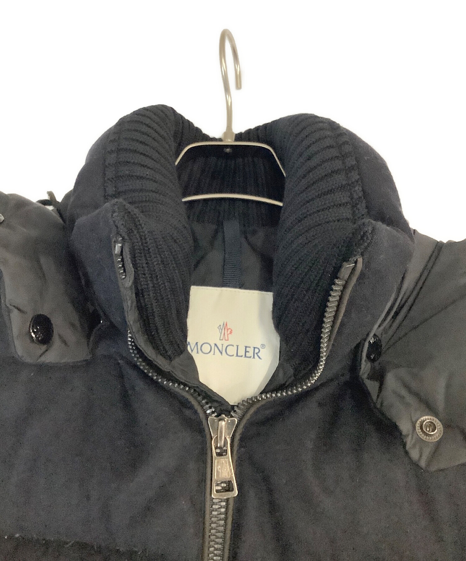 中古・古着通販】MONCLER (モンクレール) ダウンジャケット ブラック