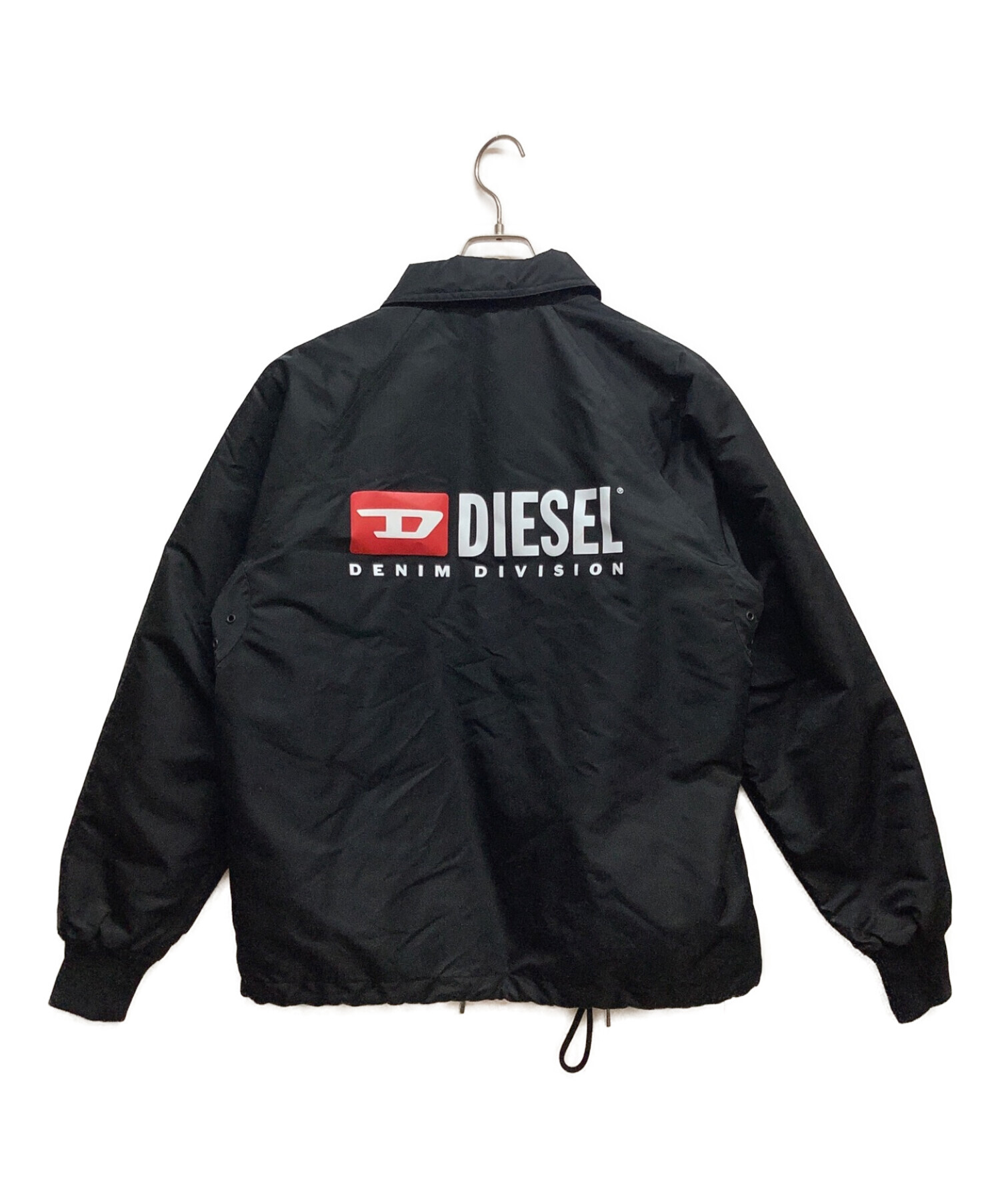 DIESEL (ディーゼル) コーチジャケット ブラック サイズ:S