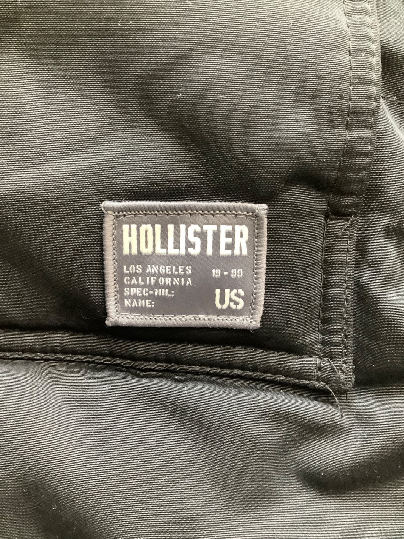 HOLLISTER (ホリスター) ダウンジャケット ブラック サイズ:XL