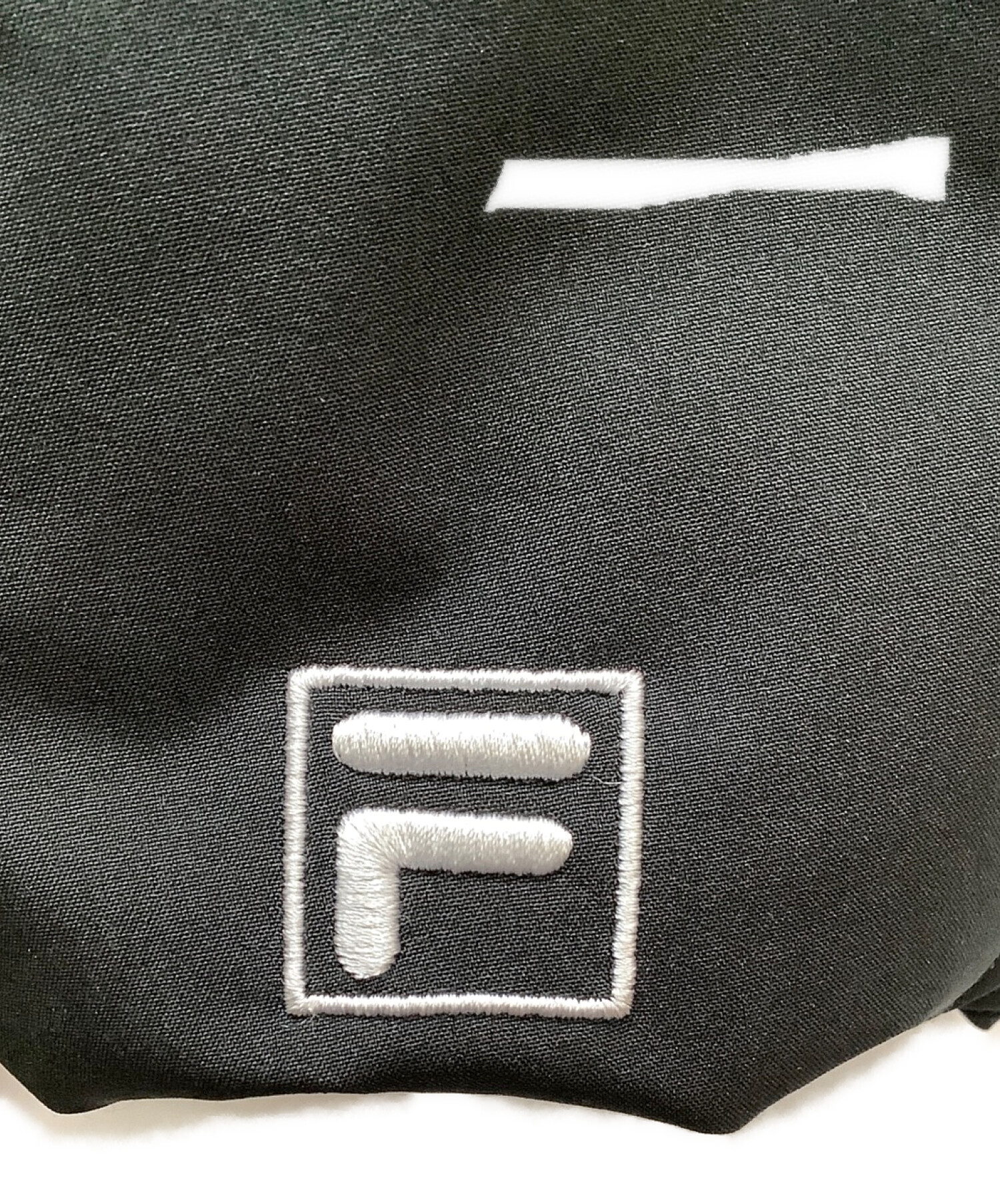 中古・古着通販】FILA (フィラ) ダウンジャケット ブラック サイズ:LL