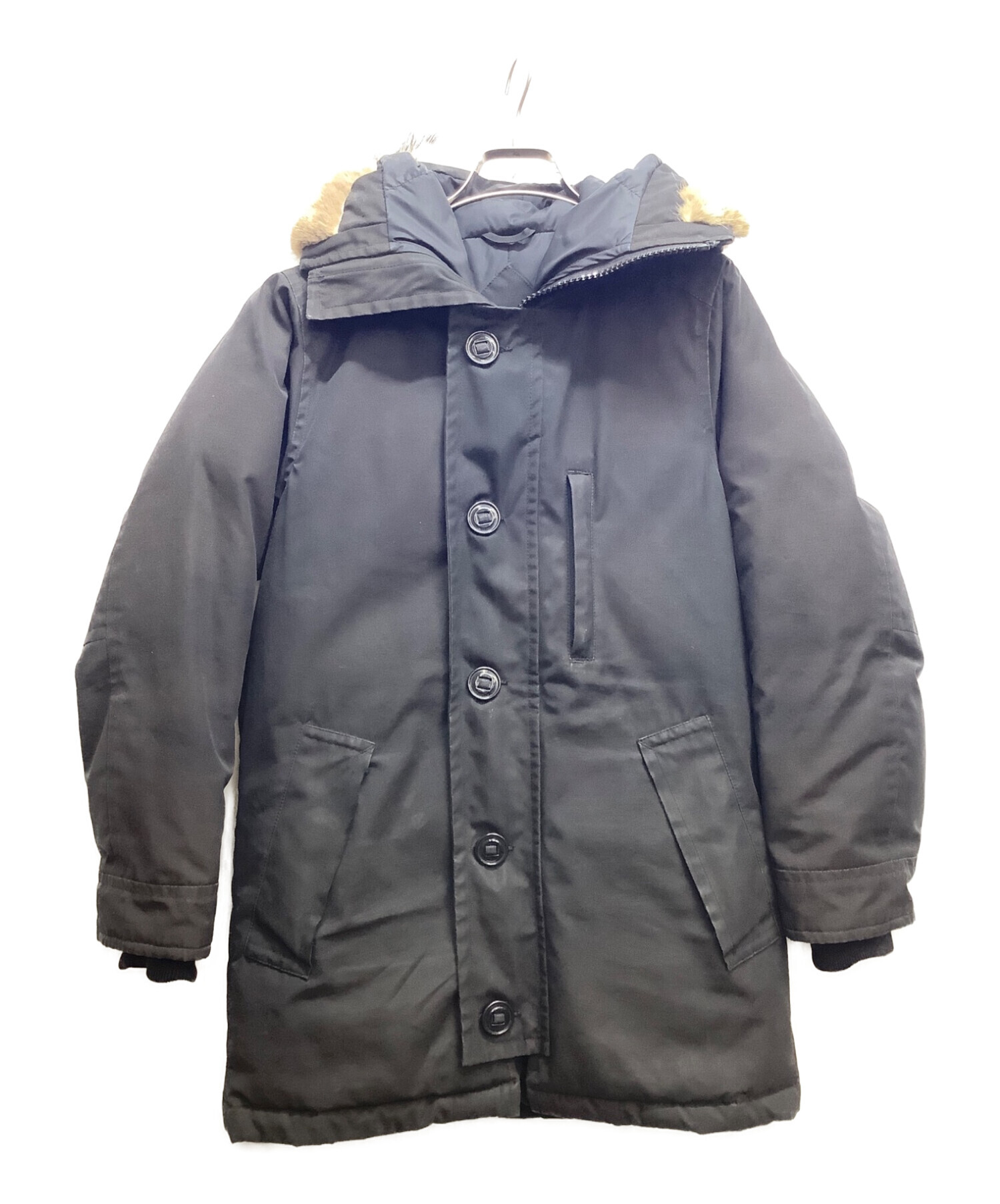 中古・古着通販】CANADA GOOSE (カナダグース) バンクーバージャケット ブラック サイズ:XS｜ブランド・古着通販  トレファク公式【TREFAC FASHION】スマホサイト