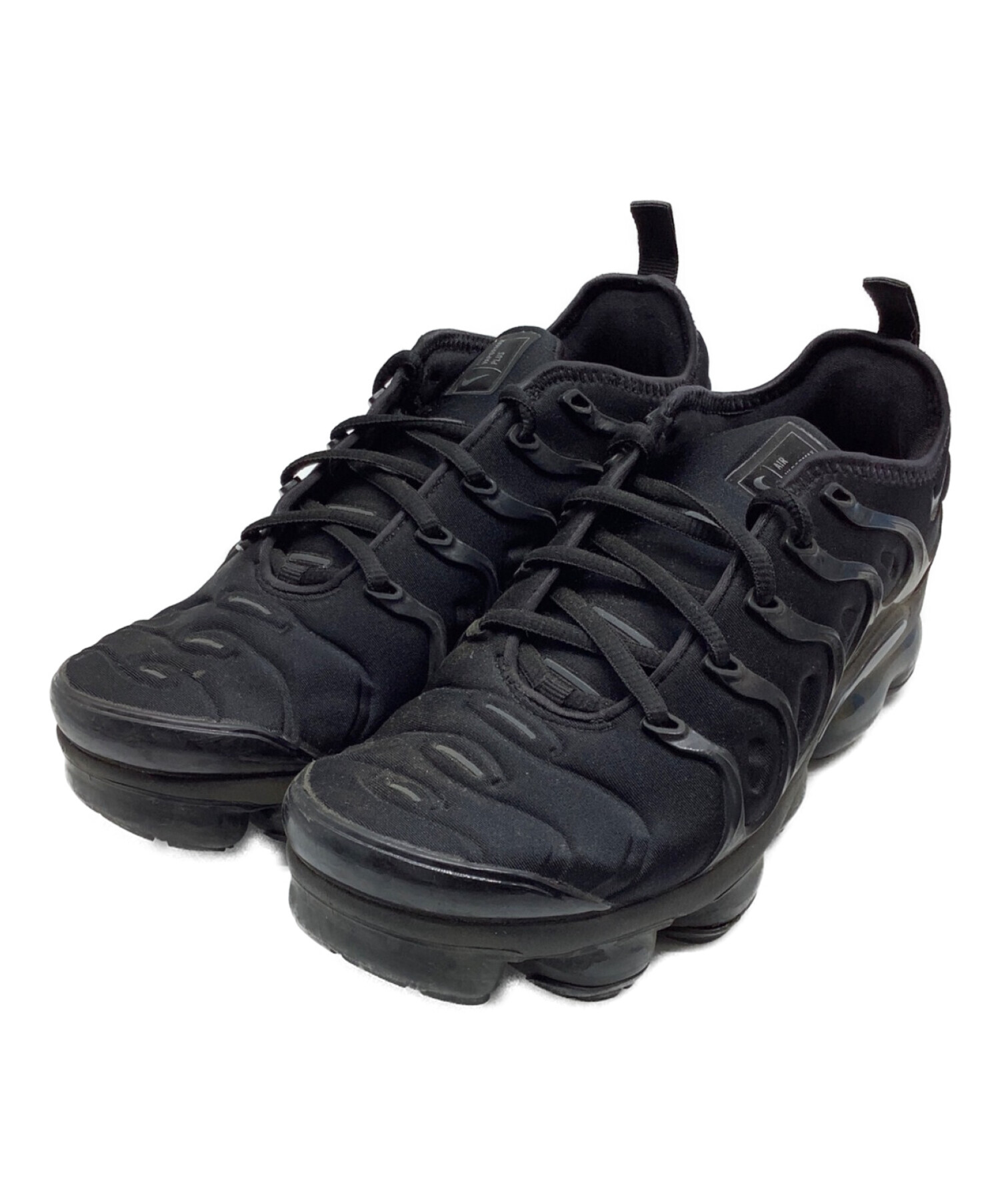 中古・古着通販】NIKE (ナイキ) AIR VAPORMAX PLUS ブラック サイズ