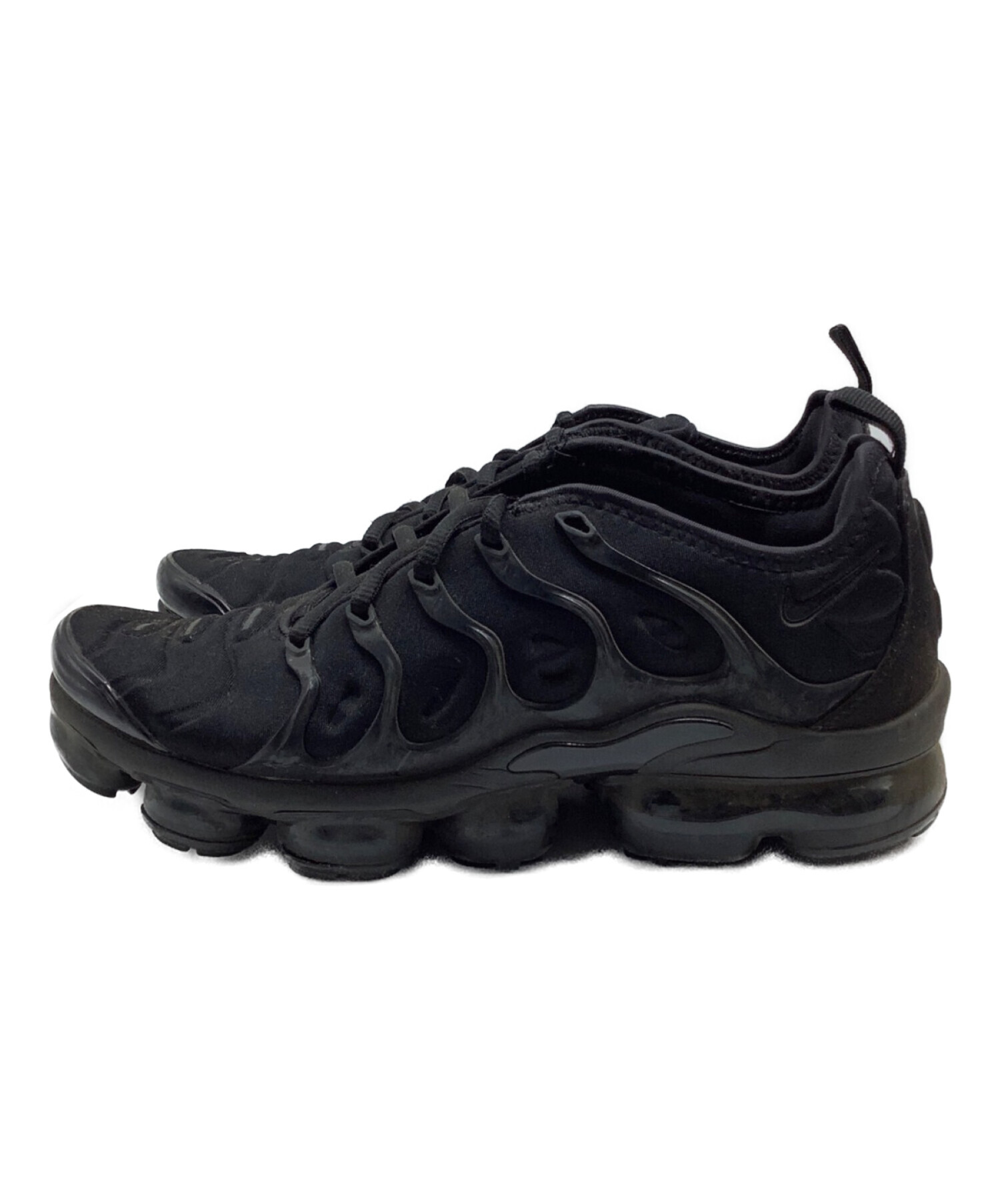 中古・古着通販】NIKE (ナイキ) AIR VAPORMAX PLUS ブラック サイズ