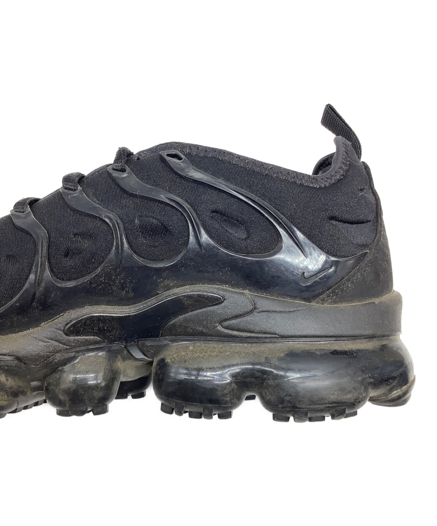 中古・古着通販】NIKE (ナイキ) AIR VAPORMAX PLUS ブラック サイズ