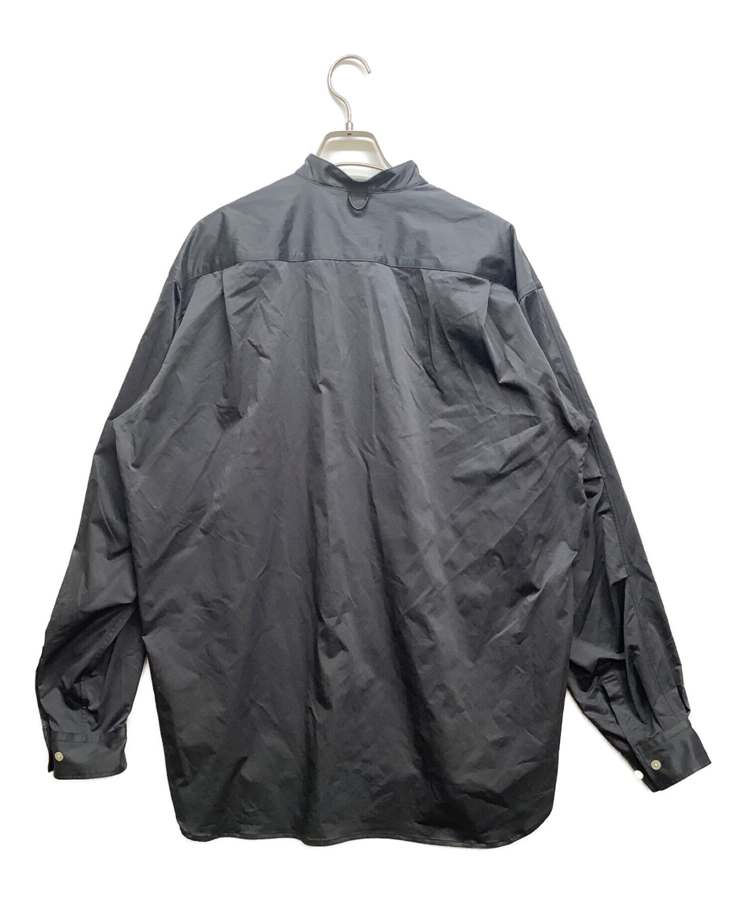 DAIWA PIER39 (ダイワ ピア39) バンドカラーシャツ チャコールグレー サイズ:M