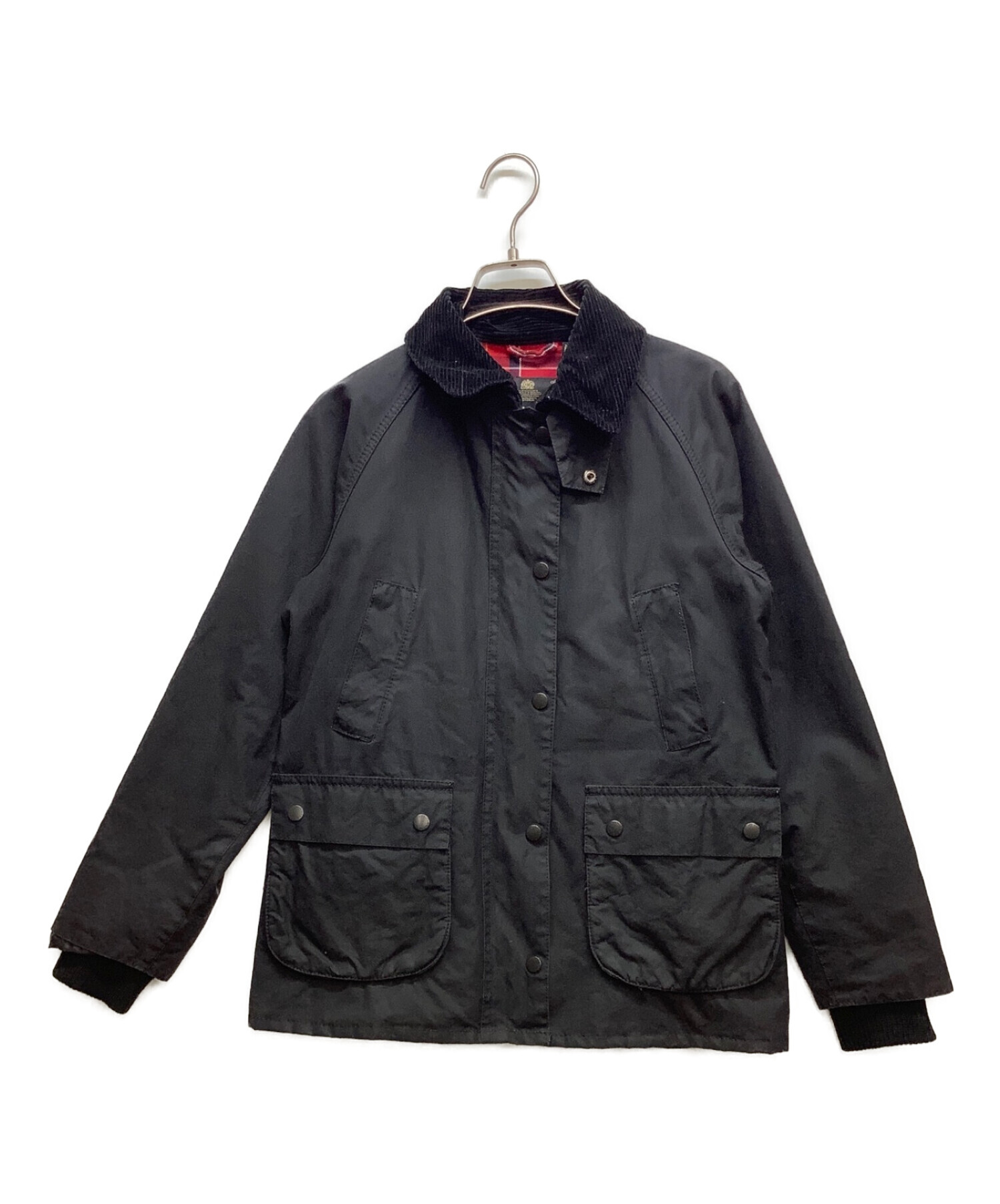 中古・古着通販】Barbour (バブアー) ビデイル オイルドジャケット ブラック サイズ:6｜ブランド・古着通販 トレファク公式【TREFAC  FASHION】スマホサイト