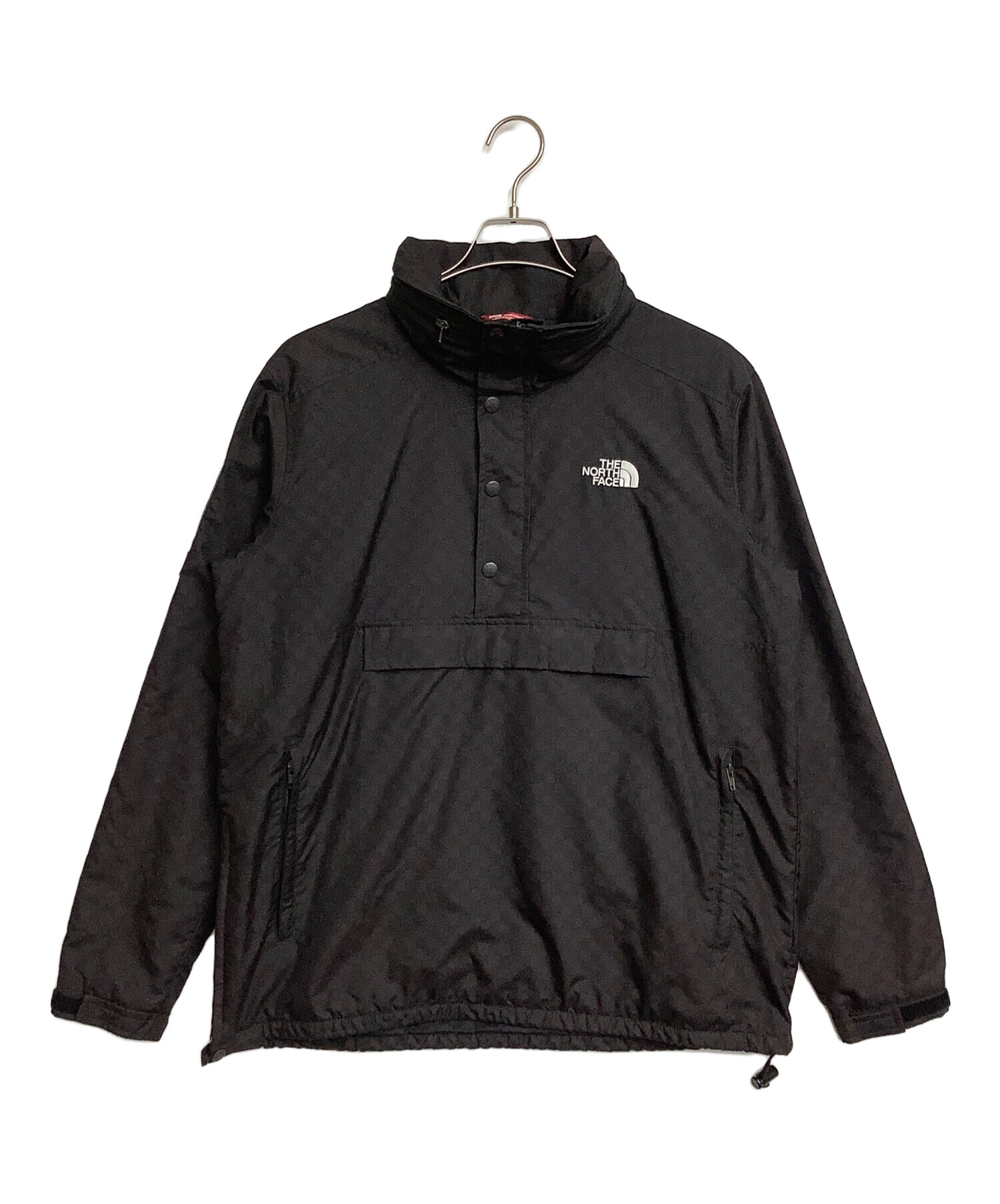 中古・古着通販】THE NORTH FACE (ザ ノース フェイス) SUPREME (シュプリーム) アノラックパーカー ブラック  サイズ:L｜ブランド・古着通販 トレファク公式【TREFAC FASHION】スマホサイト