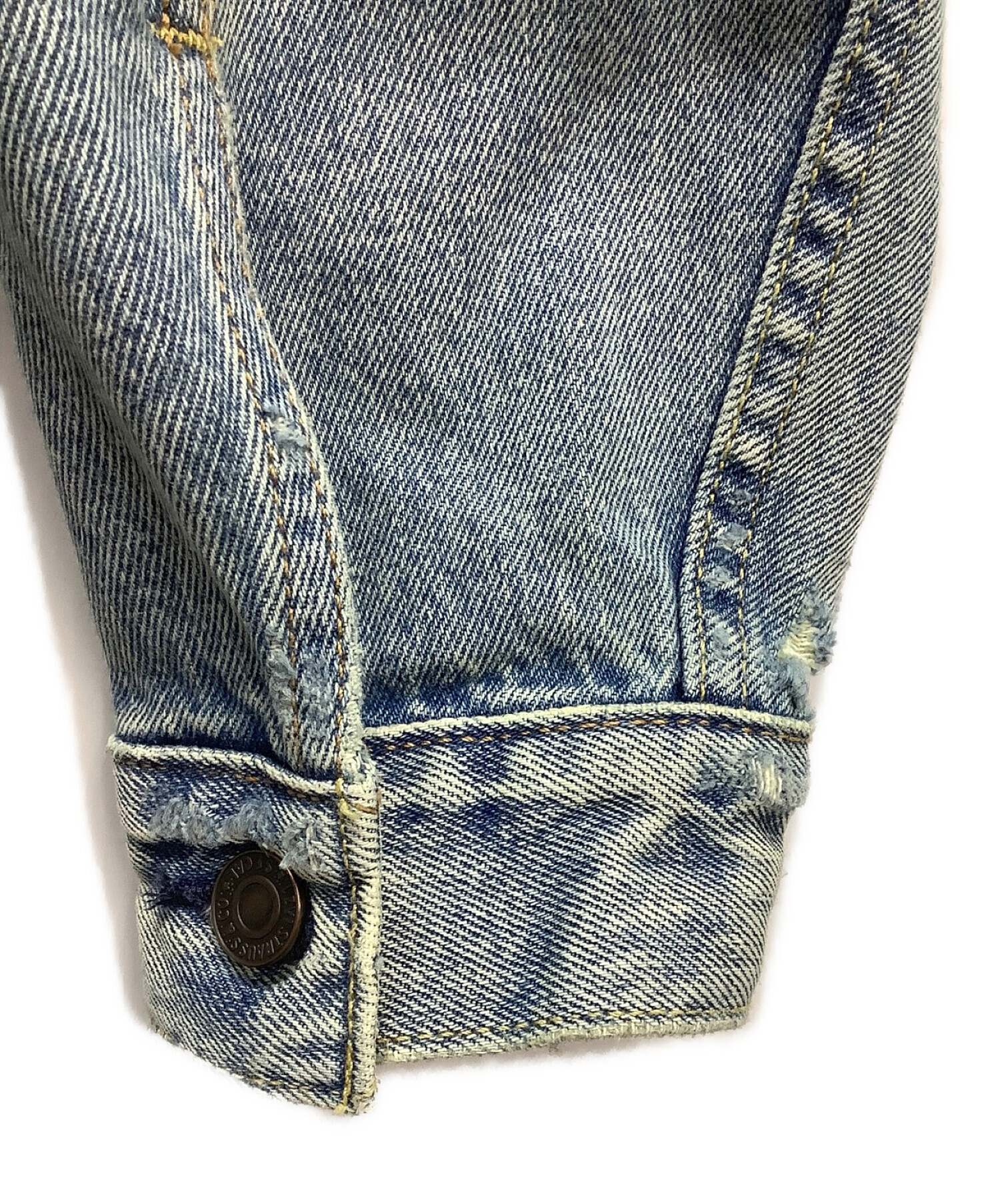 中古・古着通販】LEVI'S (リーバイス) パッチワークデニムジャケット 