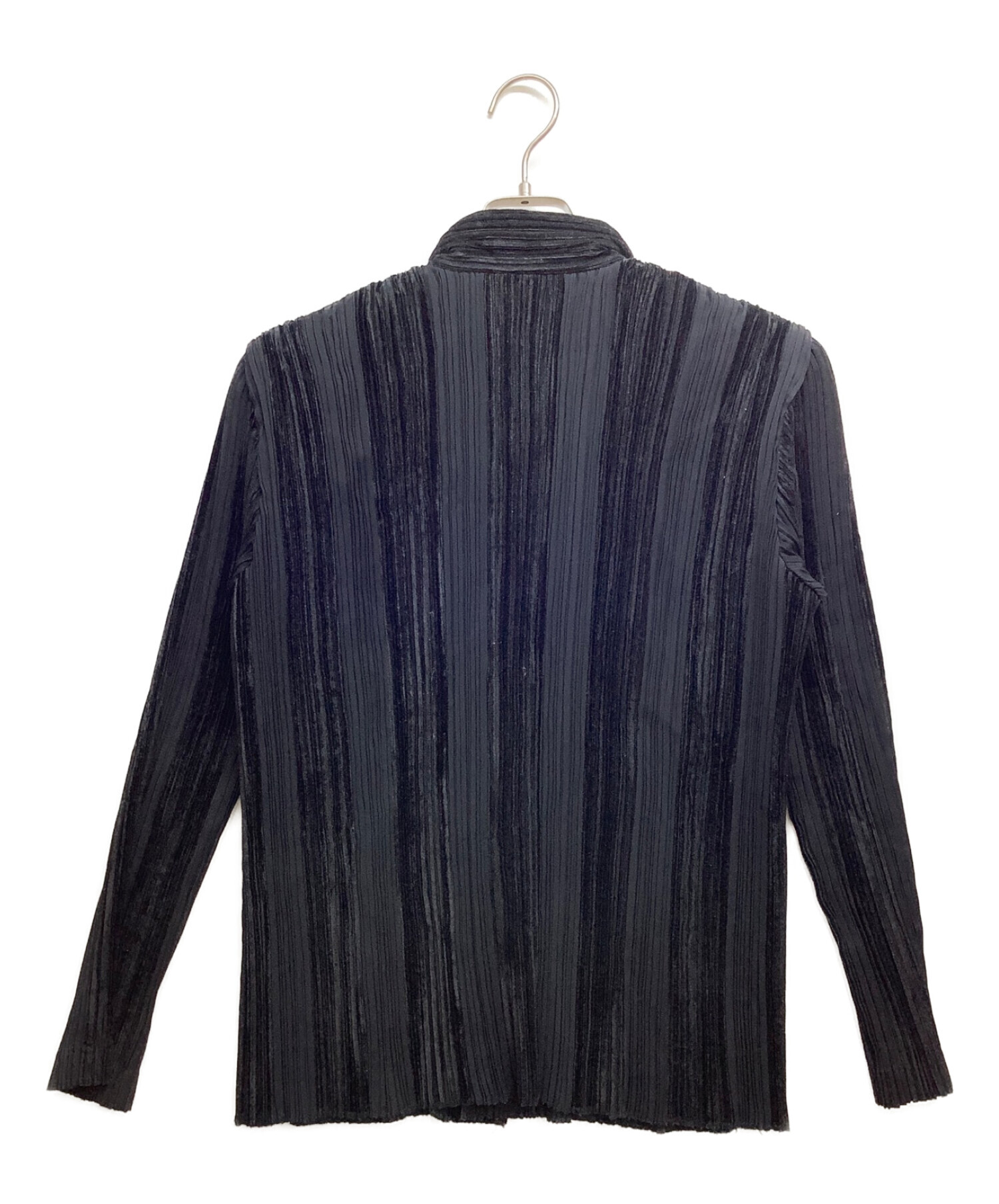 中古・古着通販】ISSEY MIYAKE (イッセイミヤケ) プリーツシャツ ブラック サイズ:タグ切れ有｜ブランド・古着通販  トレファク公式【TREFAC FASHION】スマホサイト