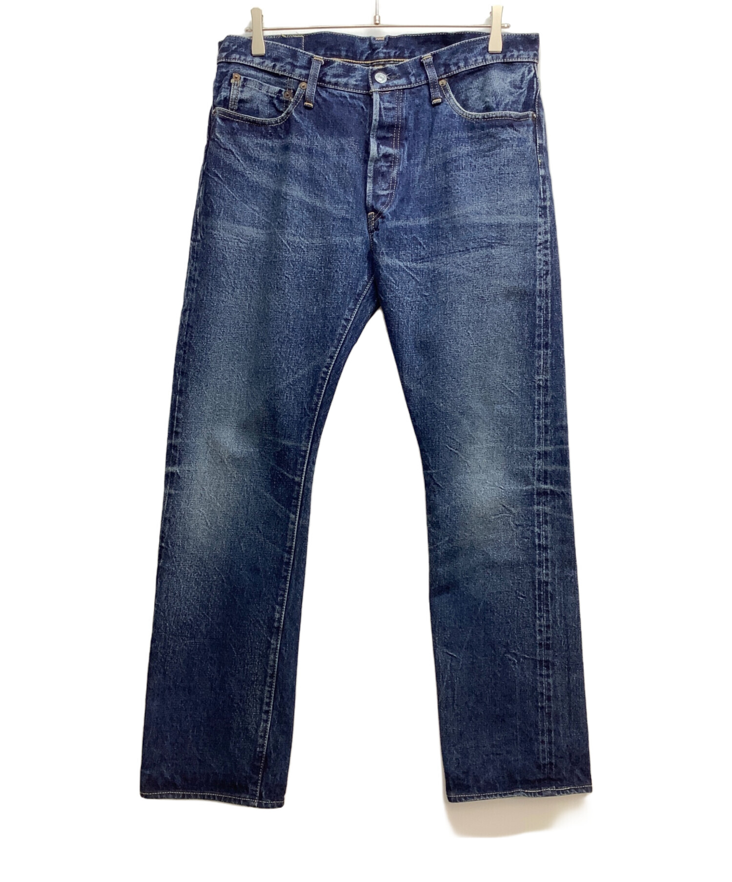 中古・古着通販】DENIME (ドゥニーム) ボタンフライデニムパンツ インディゴ サイズ:91cm(w36)｜ブランド・古着通販  トレファク公式【TREFAC FASHION】スマホサイト