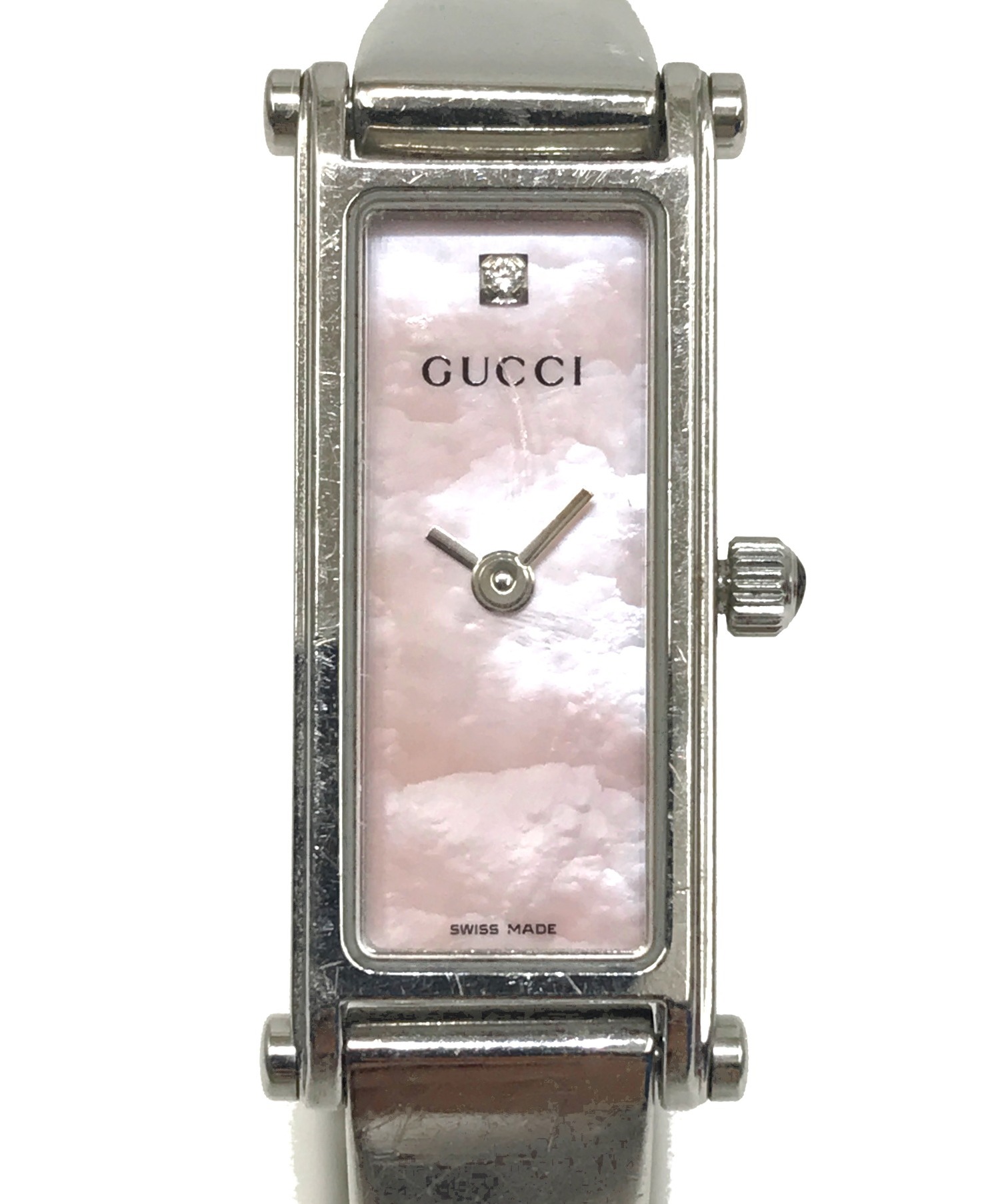 GUCCI (グッチ) バングル腕時計 1500L