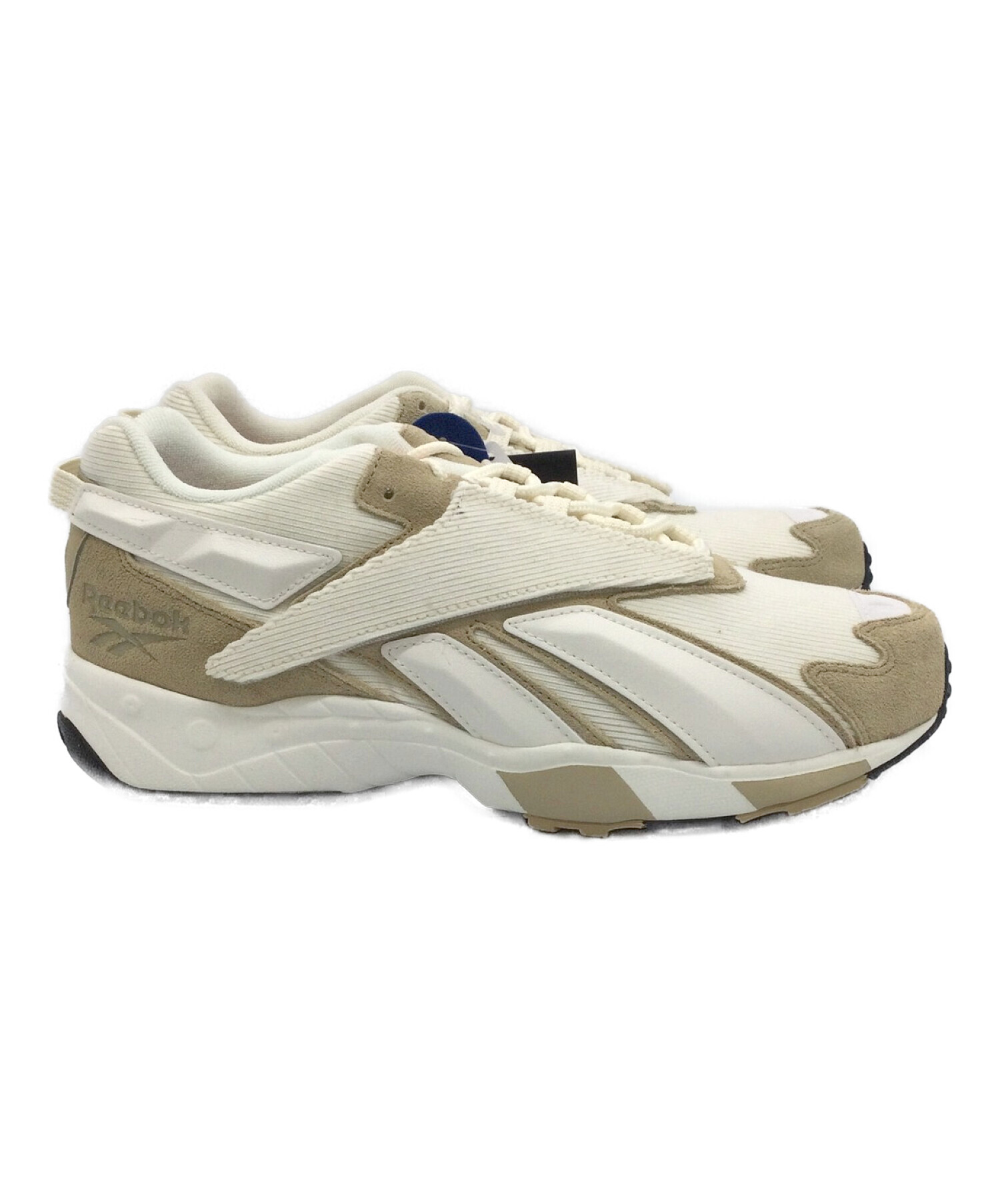 REEBOK (リーボック) スニーカー ベージュ×ホワイト サイズ:US10、UK9、EUR43、CM28、mm280