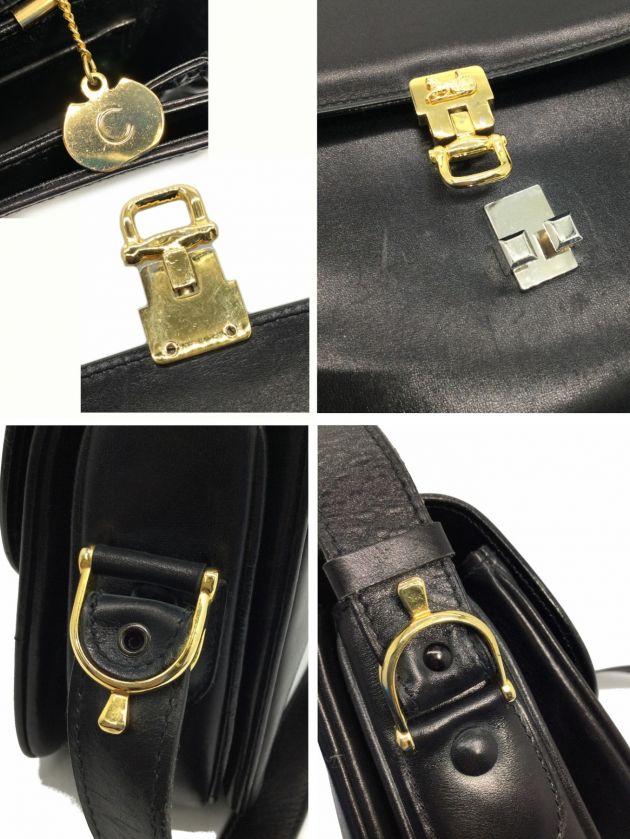 中古・古着通販】OLD CELINE (セリーヌ) 金馬車フラップショルダー