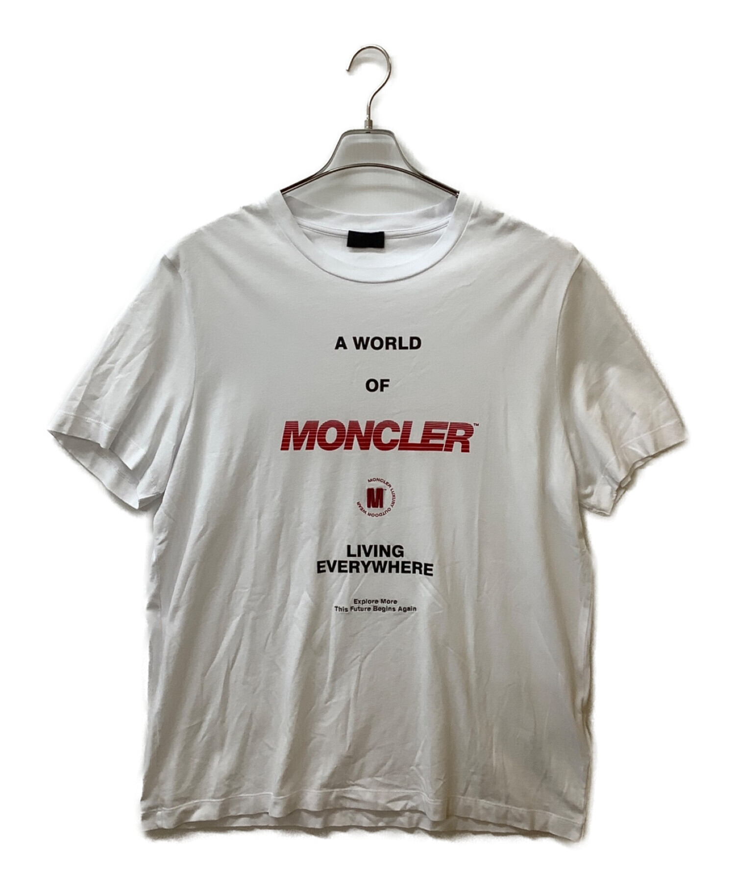 モンクレール Moncler Tシャツ サイズXL着丈78cm