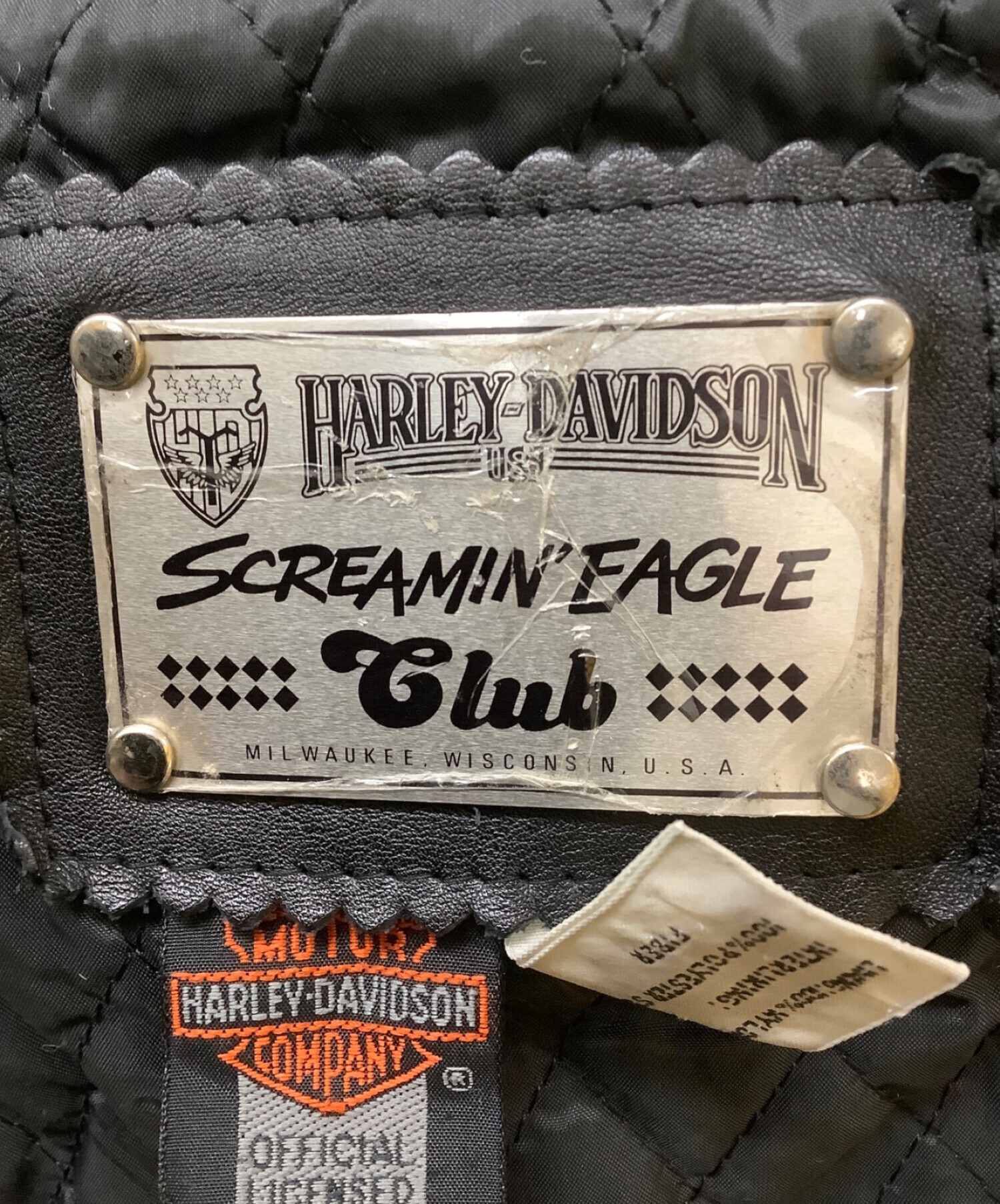 中古・古着通販】HARLEY-DAVIDSON (ハーレーダビッドソン) ダブル