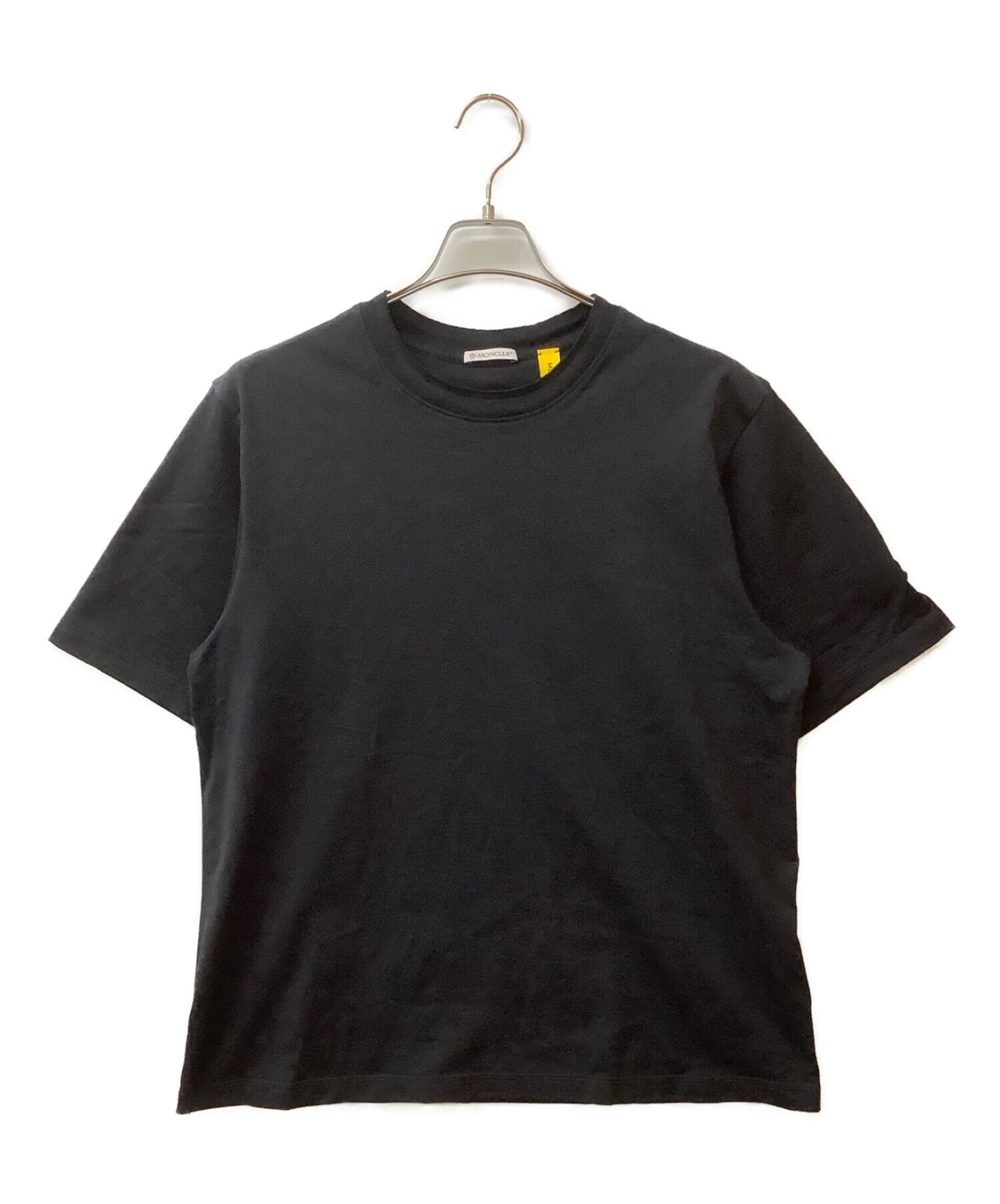 中古・古着通販】MONCLER (モンクレール) Tシャツ ブラック サイズ:S