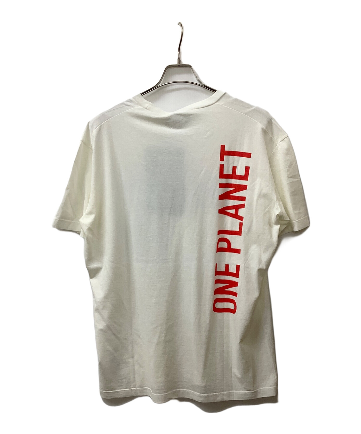 中古・古着通販】DSQUARED2 (ディースクエアード) Tシャツ ONE LIFE ONE PLANET ホワイト サイズ:XL｜ブランド・古着通販  トレファク公式【TREFAC FASHION】スマホサイト
