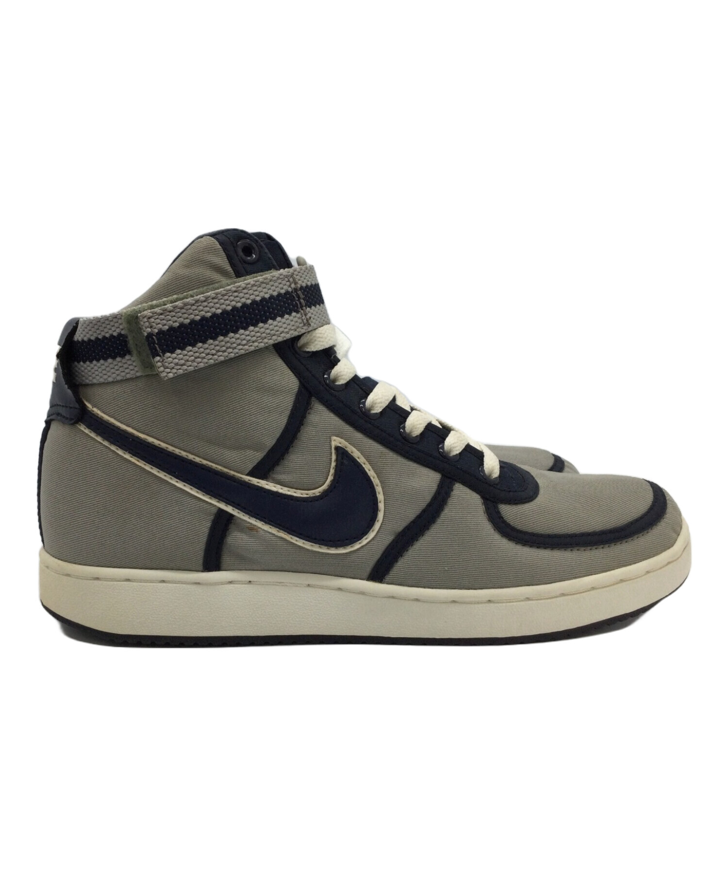 中古・古着通販】NIKE (ナイキ) VANDAL HI SUPREME ネイビー×グレー サイズ:27 cm｜ブランド・古着通販  トレファク公式【TREFAC FASHION】スマホサイト