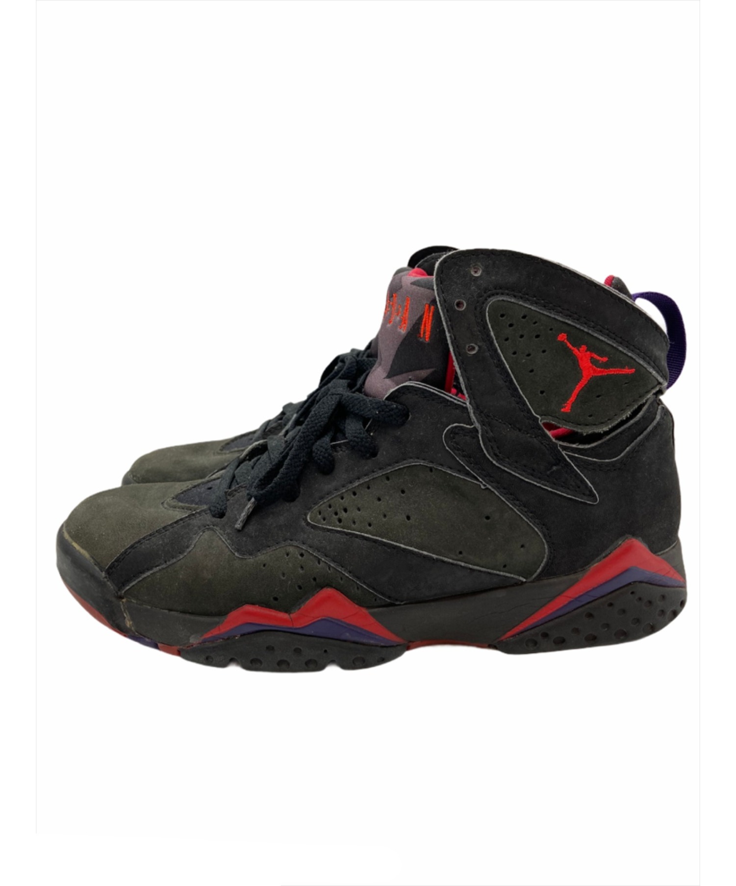 中古・古着通販】NIKE (ナイキ) AIR JORDAN7 Raptors ブラック サイズ