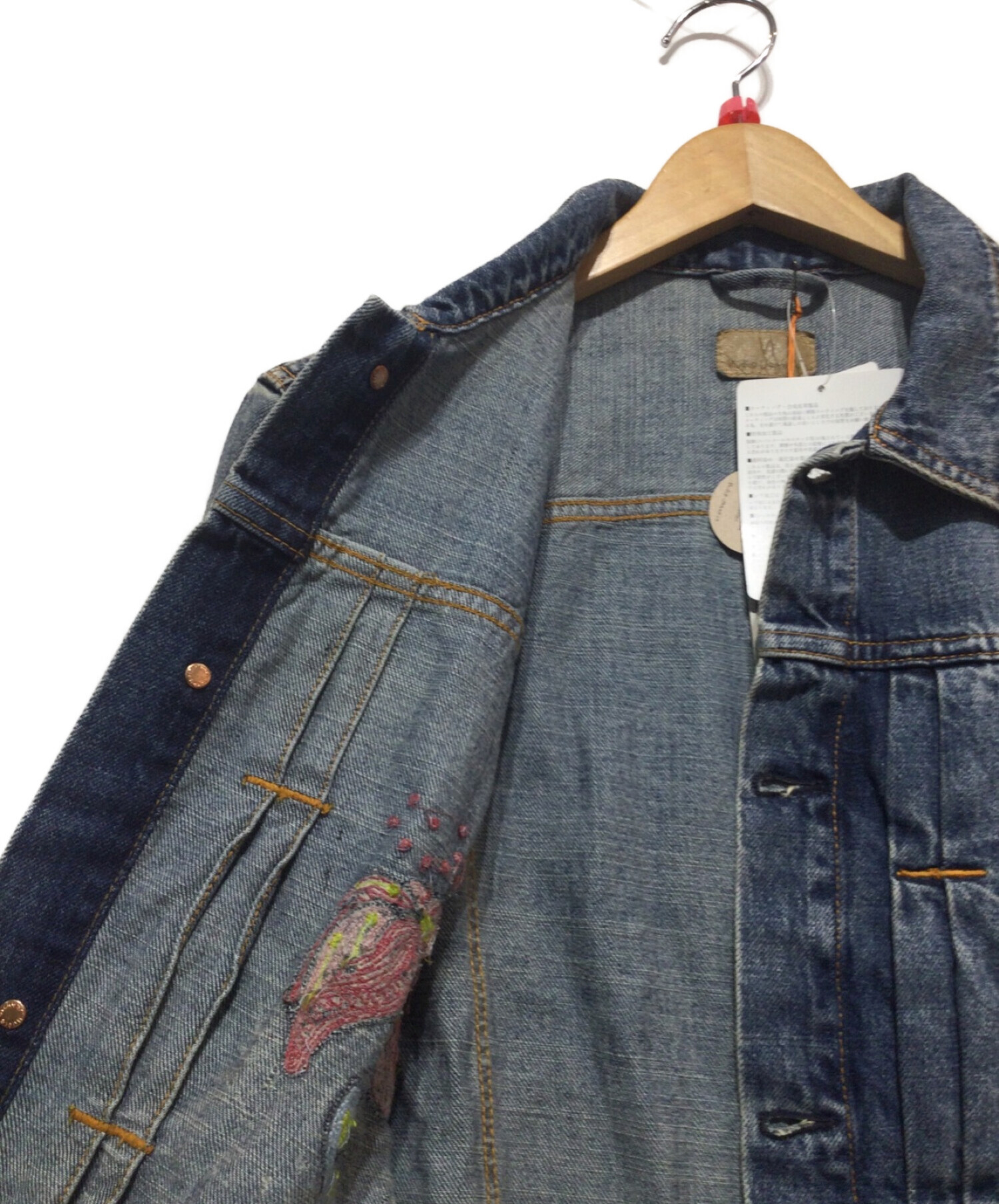 中古・古着通販】NUDIE JEANS (ヌーディジーンズ) Vinnyデニムジャケット インディゴ サイズ:M｜ブランド・古着通販  トレファク公式【TREFAC FASHION】スマホサイト