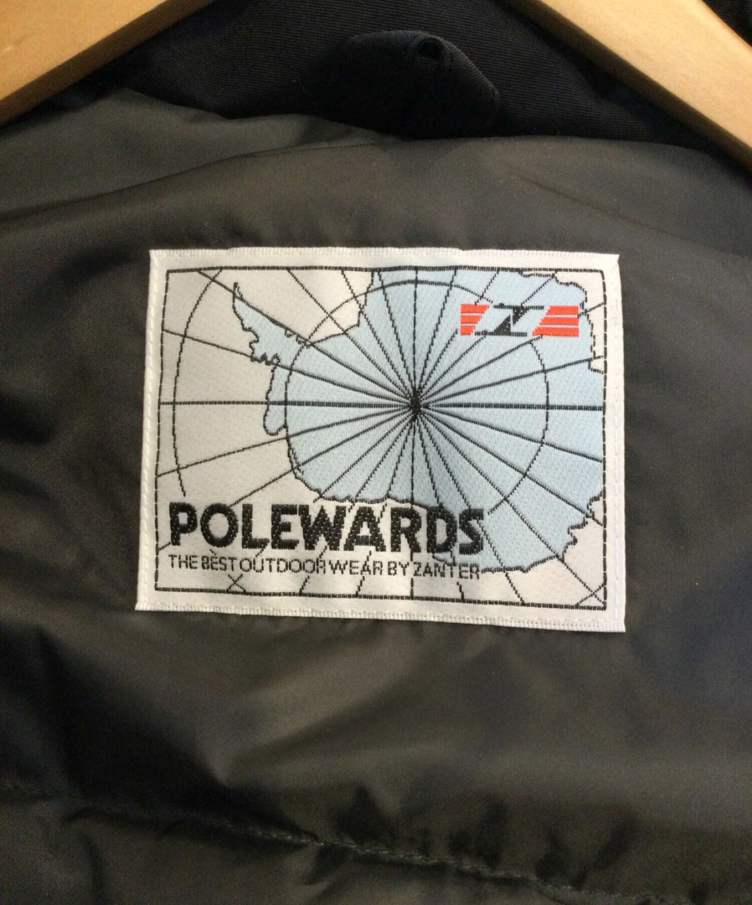 中古・古着通販】POLEWARDS (ポールワーズ) ダウンジャケット ネイビー