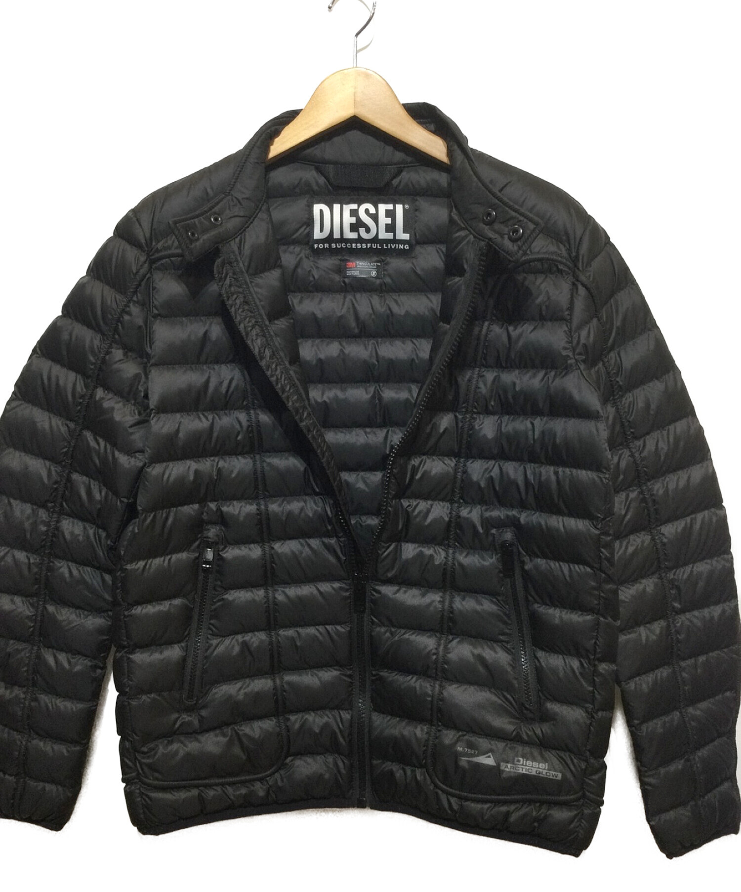 DIESEL (ディーゼル) シンサレートジャケット ブラック サイズ:Mサイズ