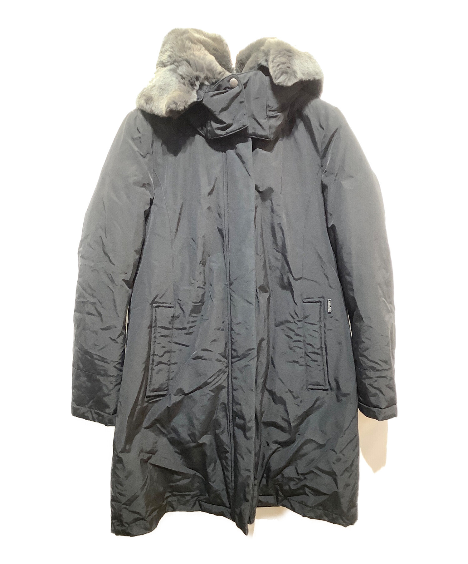 中古・古着通販】WOOLRICH (ウールリッチ) ラビットファー付きダウン